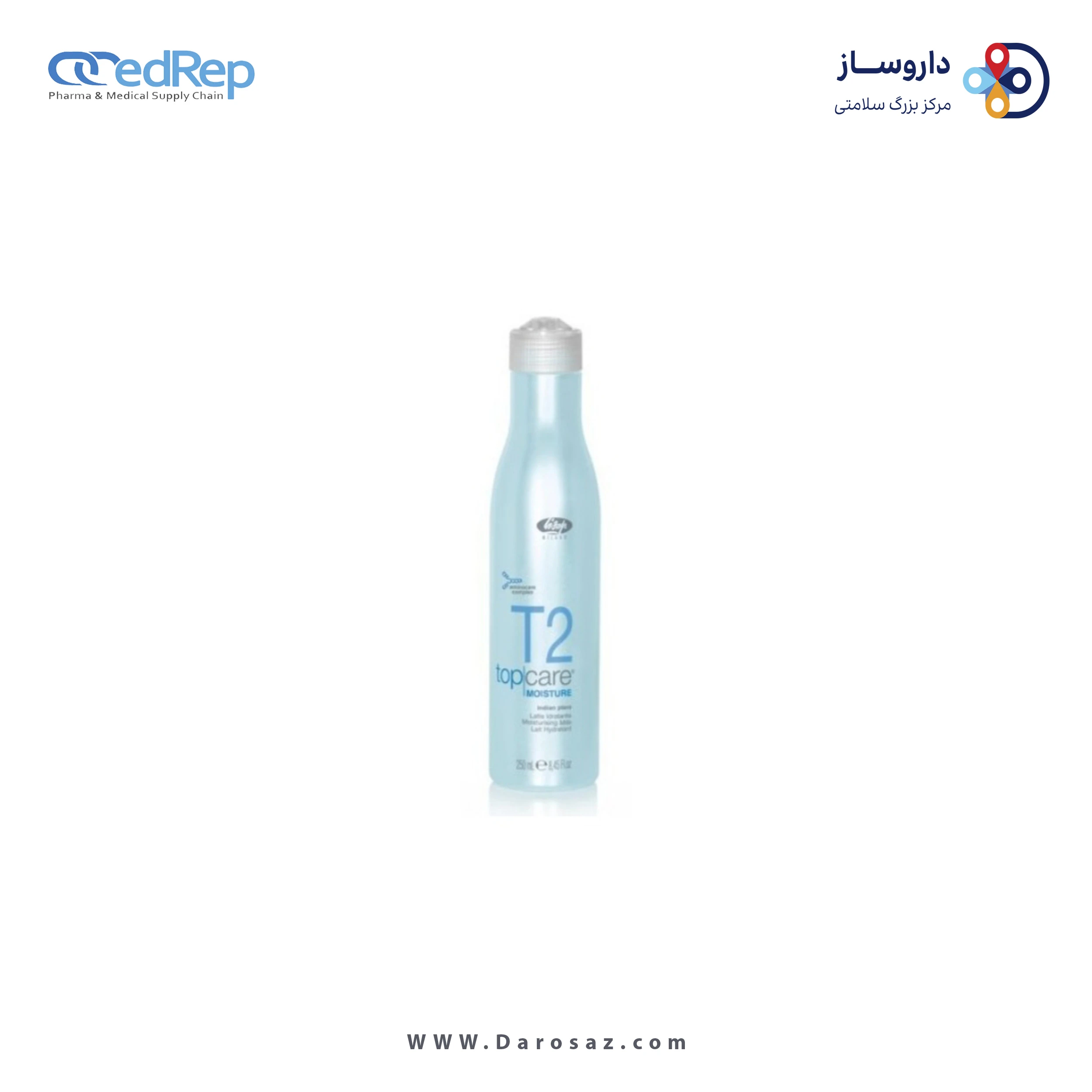 فراورده های حالت دهنده ،نرم کننده وتثبیت کننده آرایش مو (کرمها ، لوسیونها وروغنها) LISAP Top Care Moisturizing Milk