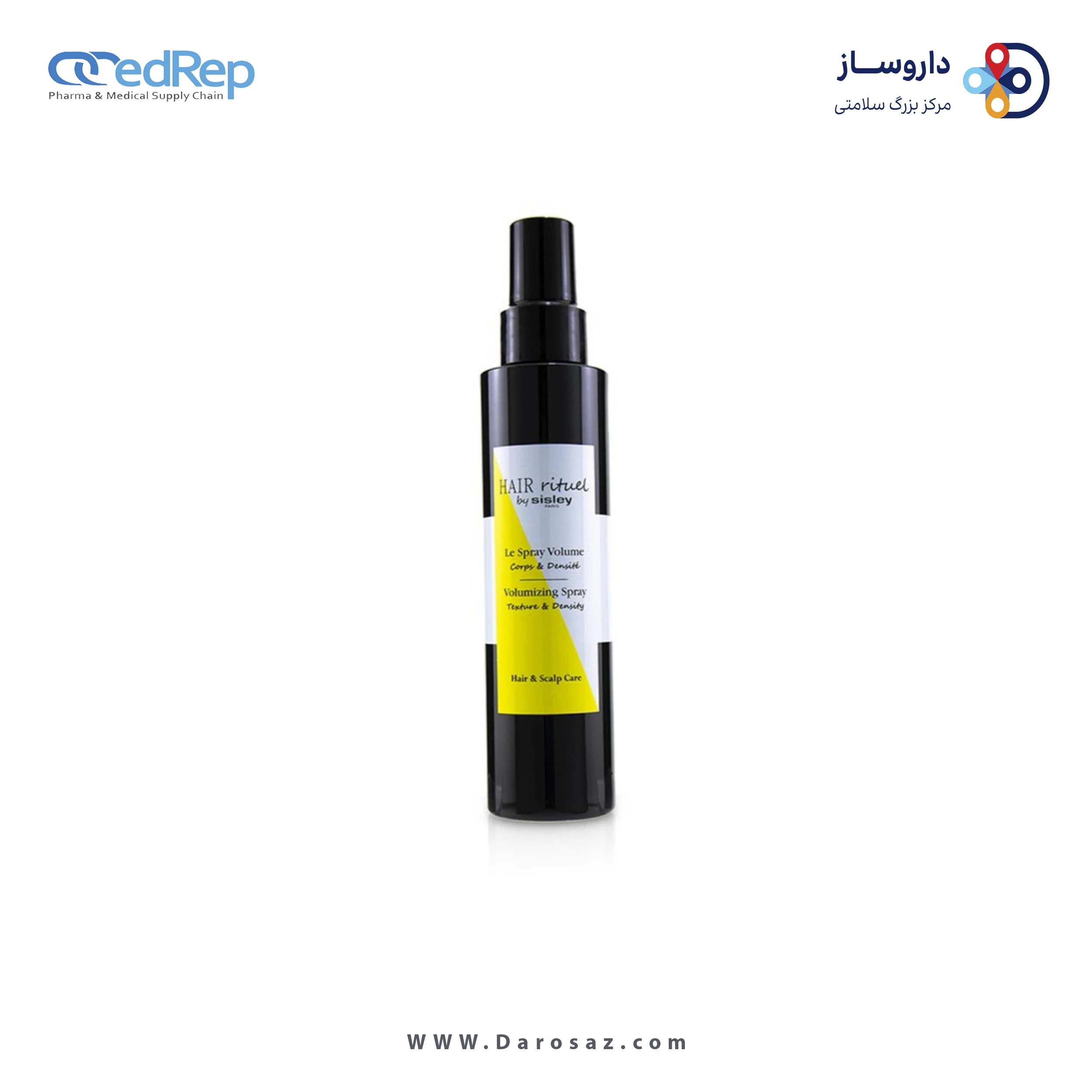 فراورده های حالت دهنده ،نرم کننده وتثبیت کننده آرایش مو (کرمها ، لوسیونها وروغنها) SISLEY volumizing spray