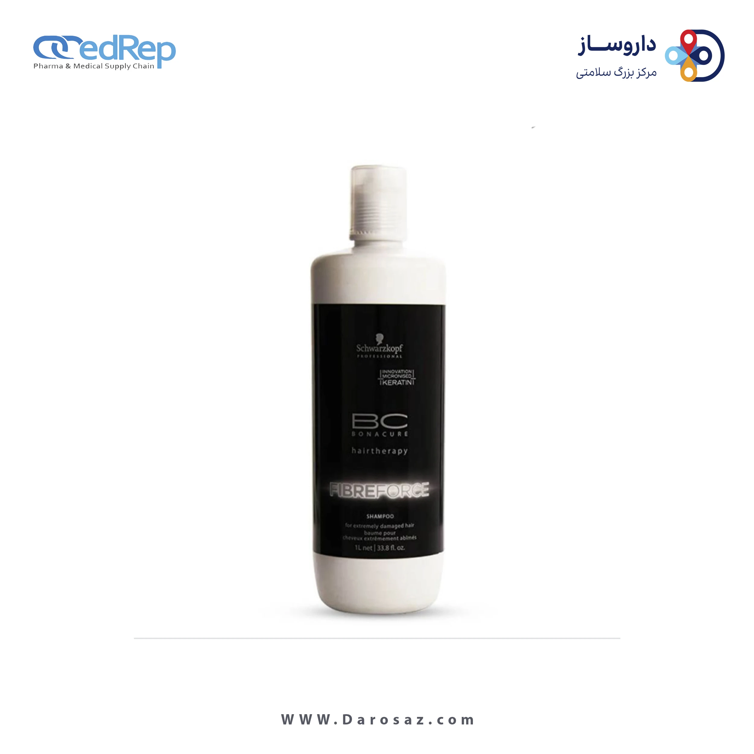فراورده های حالت دهنده ،نرم کننده وتثبیت کننده آرایش مو (کرمها ، لوسیونها وروغنها) BC BONACURE HAIRTHERAPY FIBREFORCE CONDITIONER