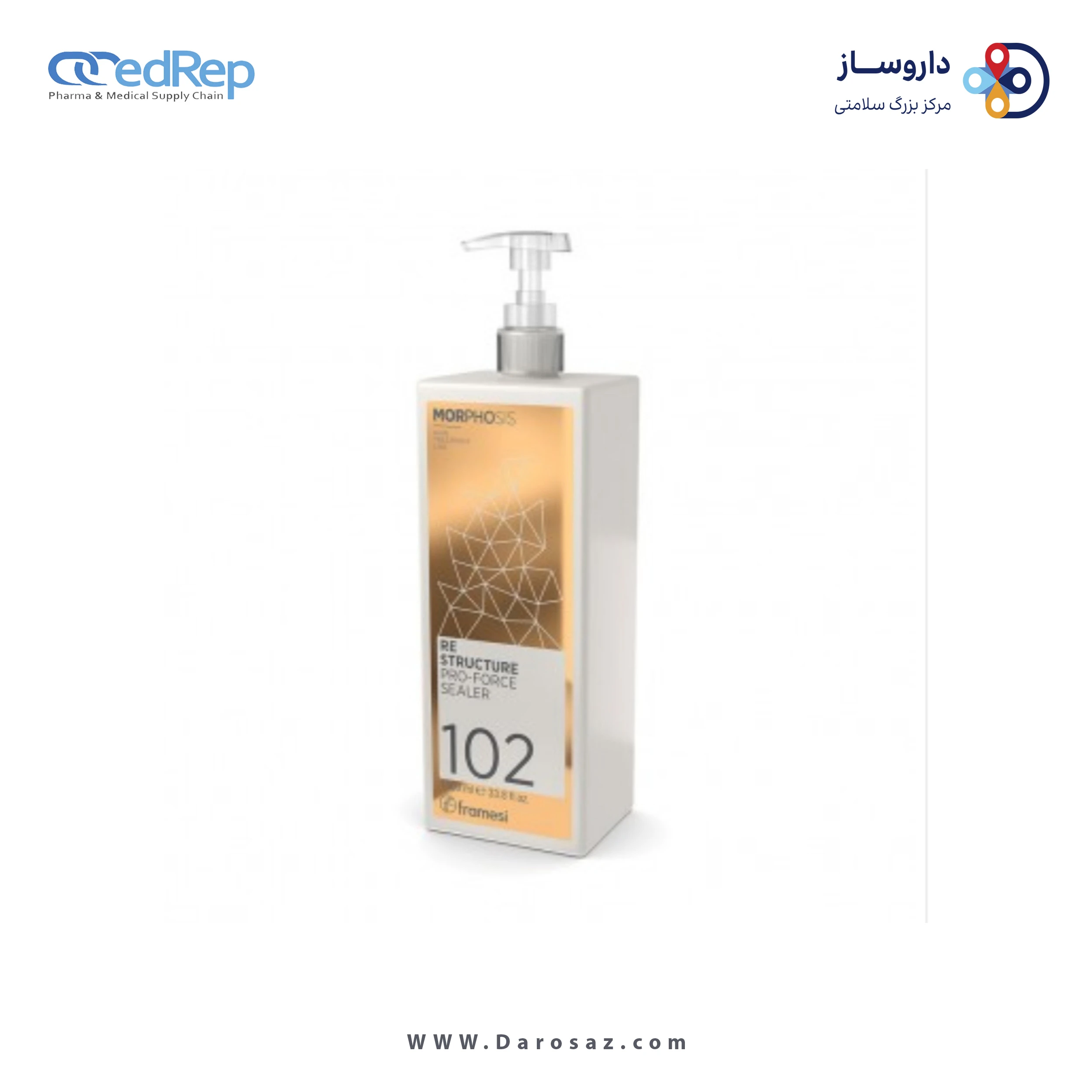 فراورده های حالت دهنده ،نرم کننده وتثبیت کننده آرایش مو (کرمها ، لوسیونها وروغنها) FRAMESI Morphosis Re Structure Pro Force Sealer