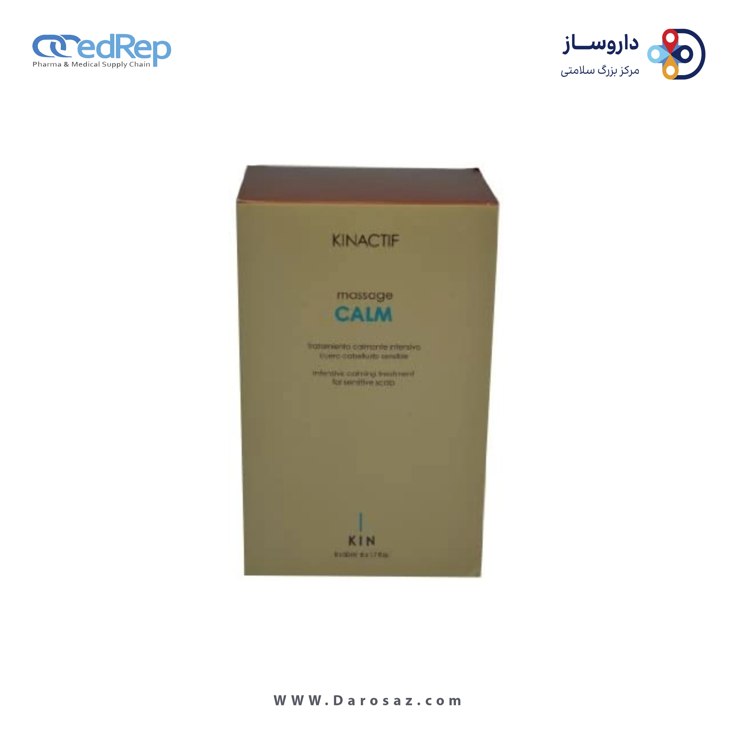 فراورده های حالت دهنده ،نرم کننده وتثبیت کننده آرایش مو (کرمها ، لوسیونها وروغنها) KIN CALM MASSAGE 6 x 50 ml