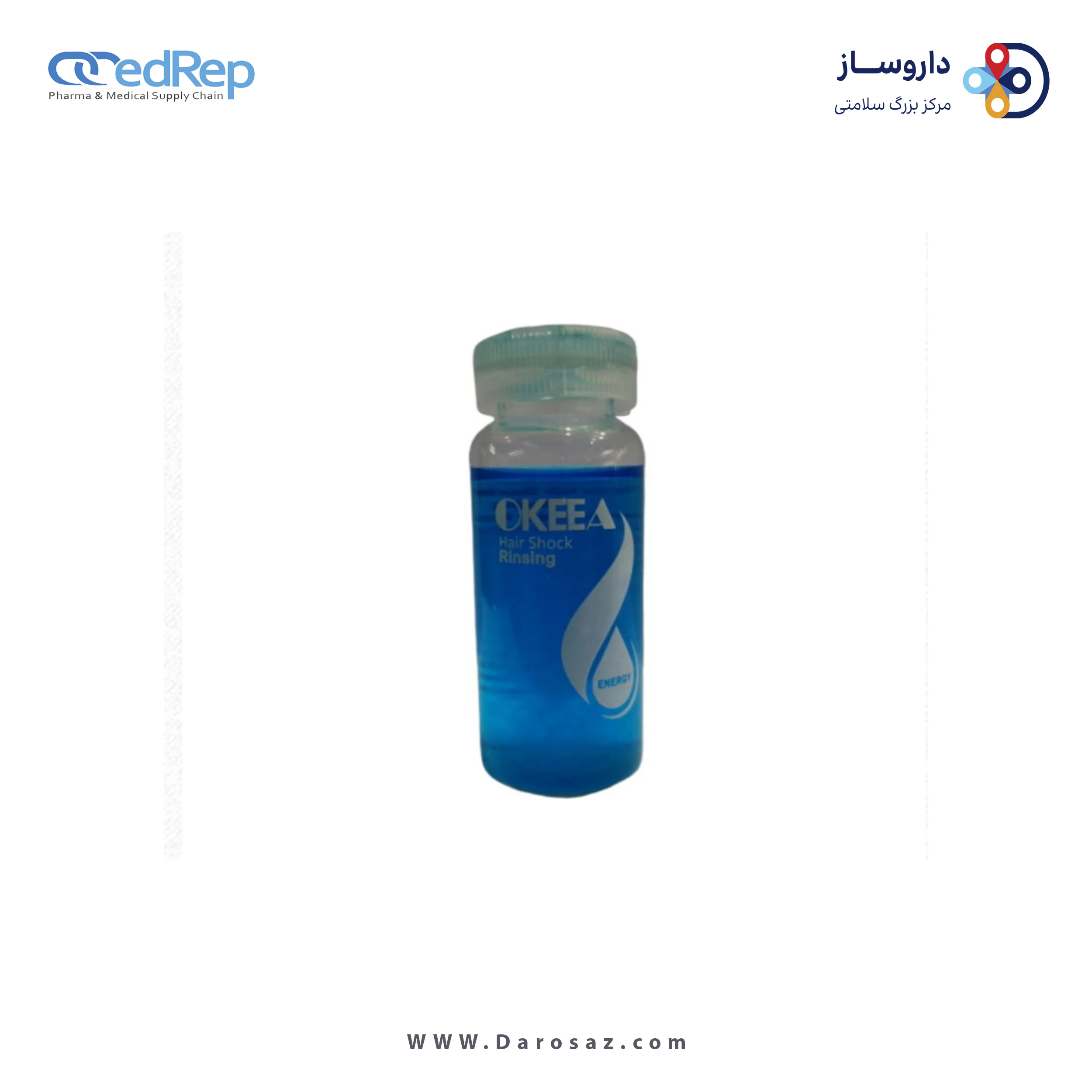 فراورده های حالت دهنده ،نرم کننده وتثبیت کننده آرایش مو (کرمها ، لوسیونها وروغنها) OKEEA HAIR SHOCK ENERGY