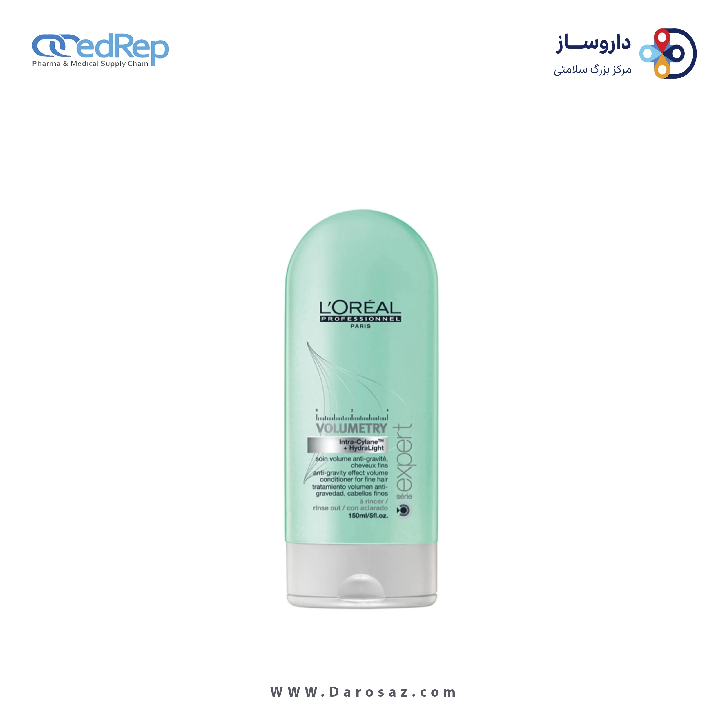 فراورده های حالت دهنده ،نرم کننده وتثبیت کننده آرایش مو (کرمها ، لوسیونها وروغنها) L'OREAL PROFESSIONNEL Serie Expert Volumetry Anti Gravity Effect Volume Conditioner