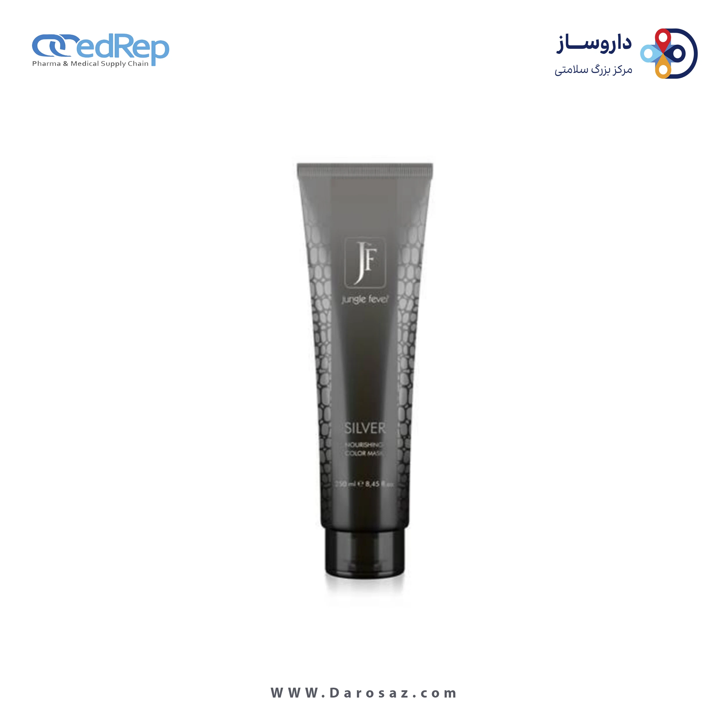فراورده های حالت دهنده ،نرم کننده وتثبیت کننده آرایش مو (کرمها ، لوسیونها وروغنها) JUNGLE FEVER Color Masks Silver Ash