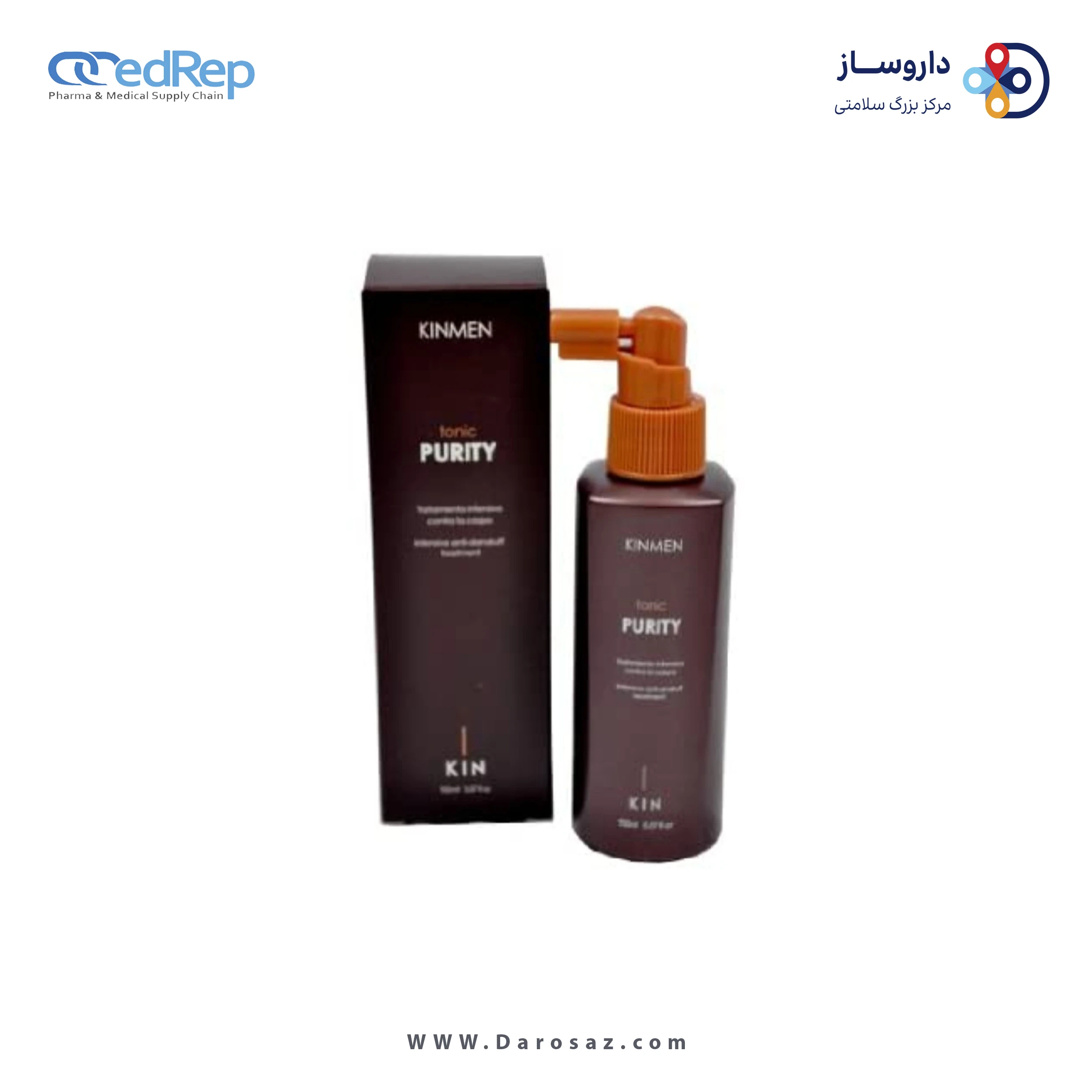 فراورده های حالت دهنده ،نرم کننده وتثبیت کننده آرایش مو (کرمها ، لوسیونها وروغنها) KIN PURITY TONIC 150 ml