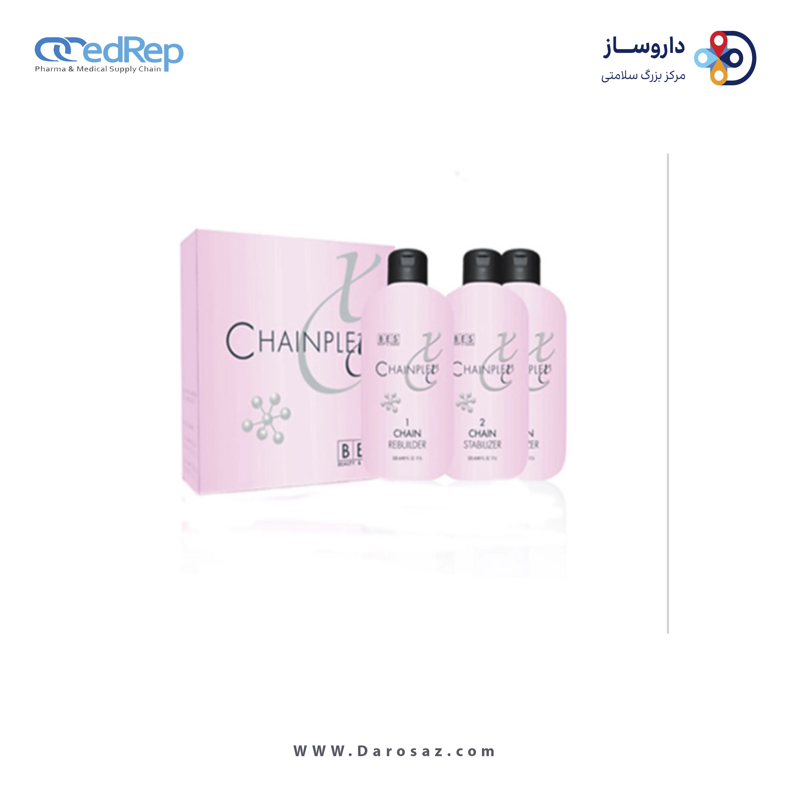 فراورده های حالت دهنده ،نرم کننده وتثبیت کننده آرایش مو (کرمها ، لوسیونها وروغنها) BES CHAINPLEX CHAIN STABILIZER 2 1000ml