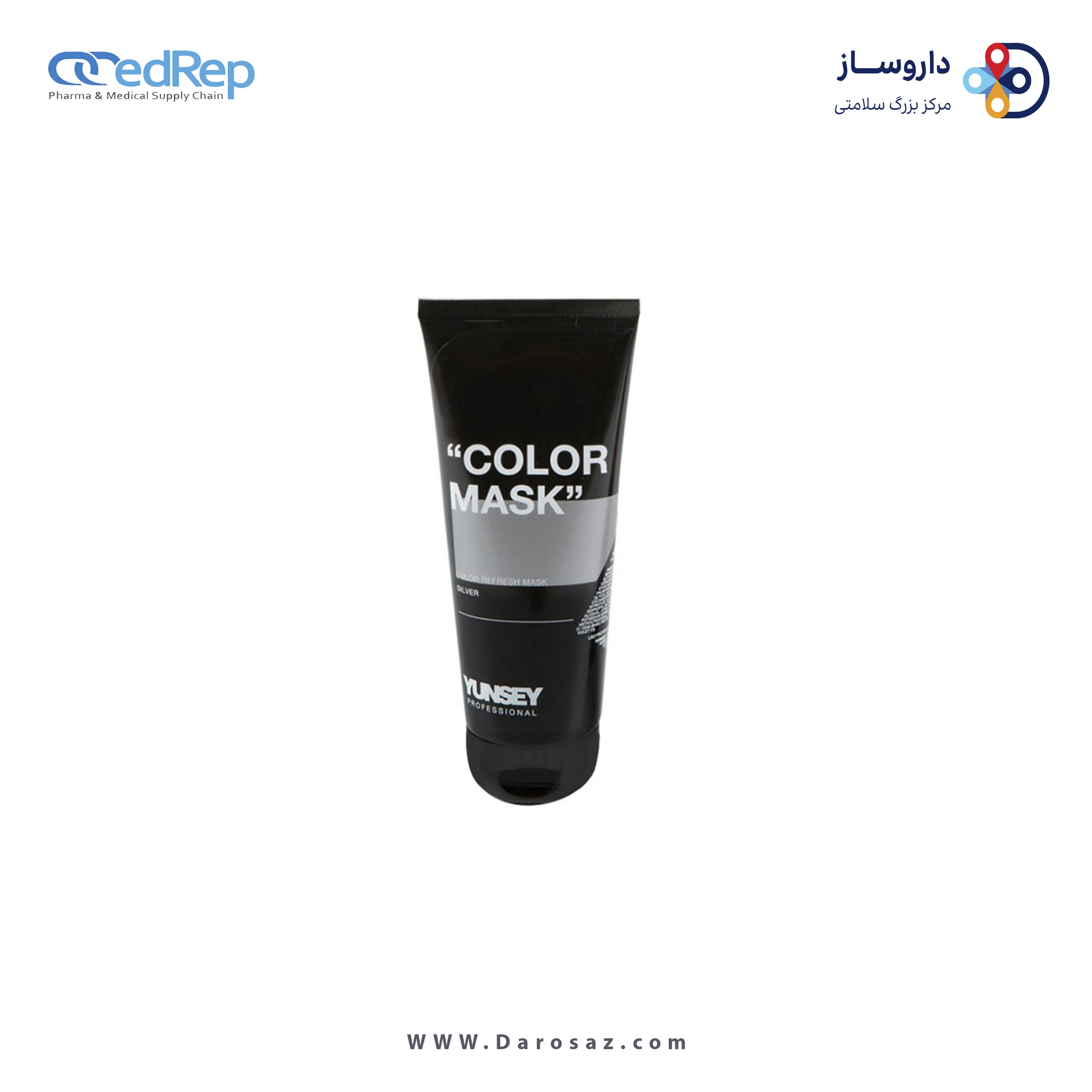 فراورده های حالت دهنده ،نرم کننده وتثبیت کننده آرایش مو (کرمها ، لوسیونها وروغنها) YUNSEY COLOR MASK SILVER
