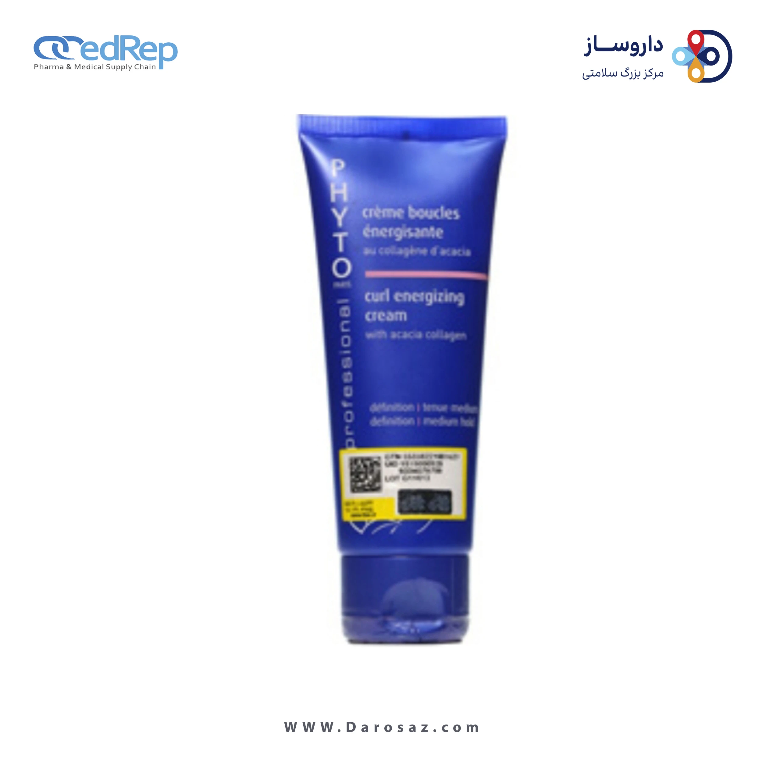 فراورده های حالت دهنده ،نرم کننده وتثبیت کننده آرایش مو (کرمها ، لوسیونها وروغنها) PHYTO Phytocurl Curl Energizing Cream PACKAGE2