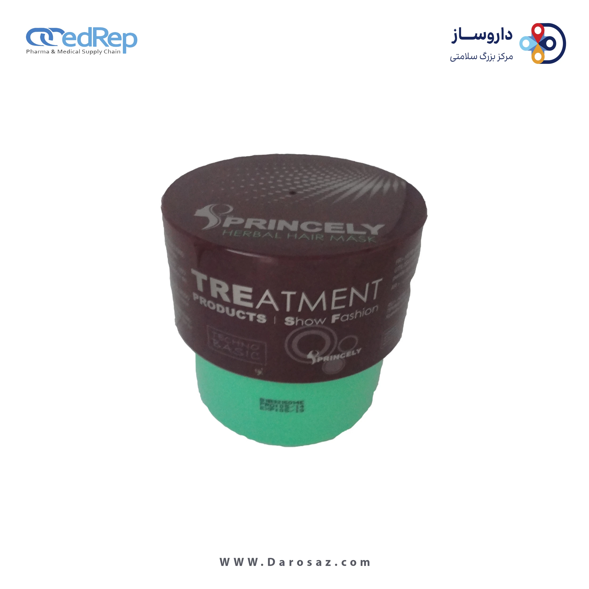 فراورده های حالت دهنده ،نرم کننده وتثبیت کننده آرایش مو (کرمها ، لوسیونها وروغنها) PRO PRINCELY HERBAL HAIR MASK