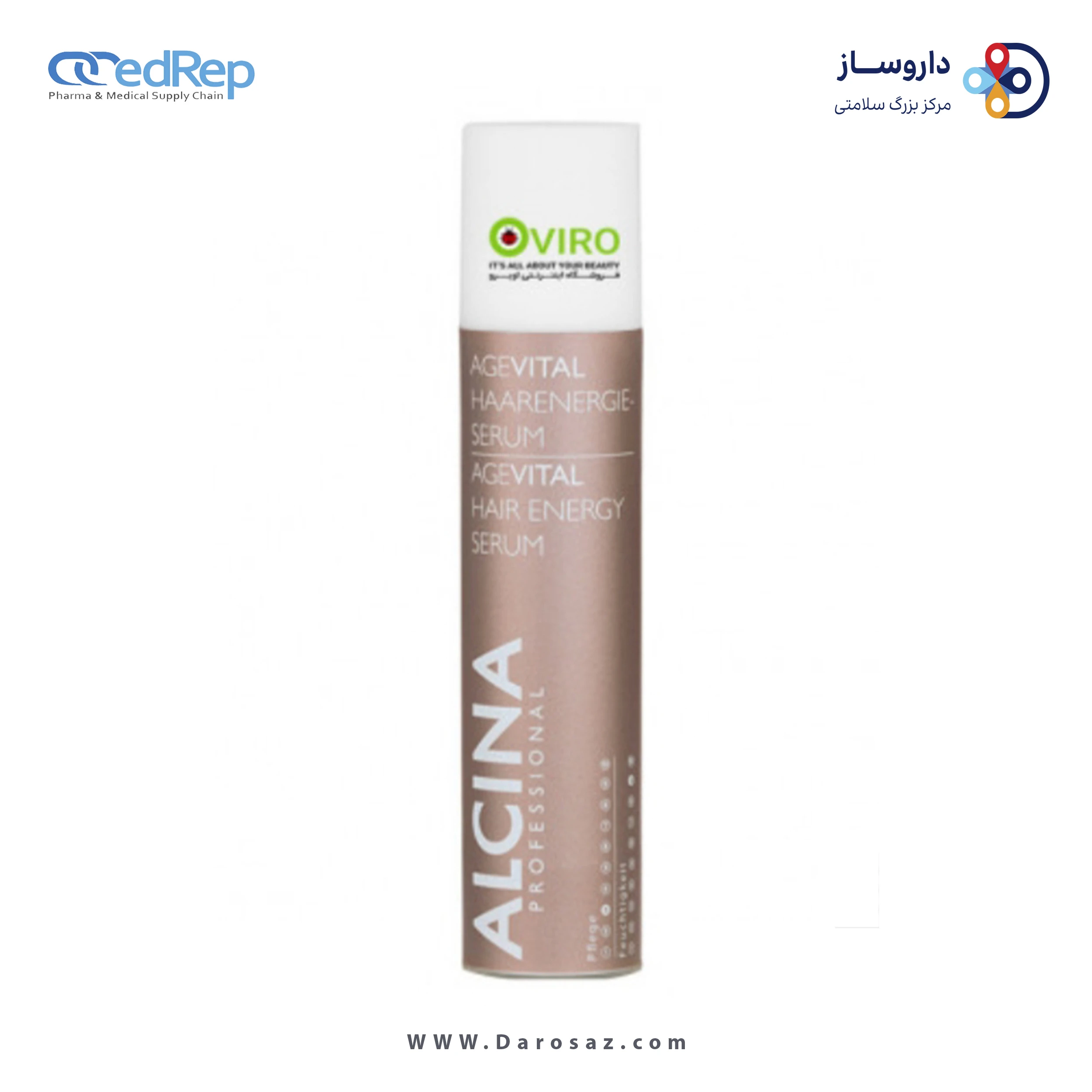 فراورده های حالت دهنده ،نرم کننده وتثبیت کننده آرایش مو (کرمها ، لوسیونها وروغنها) ALCINA AGEVITAL HAIR ENERGY SERUM