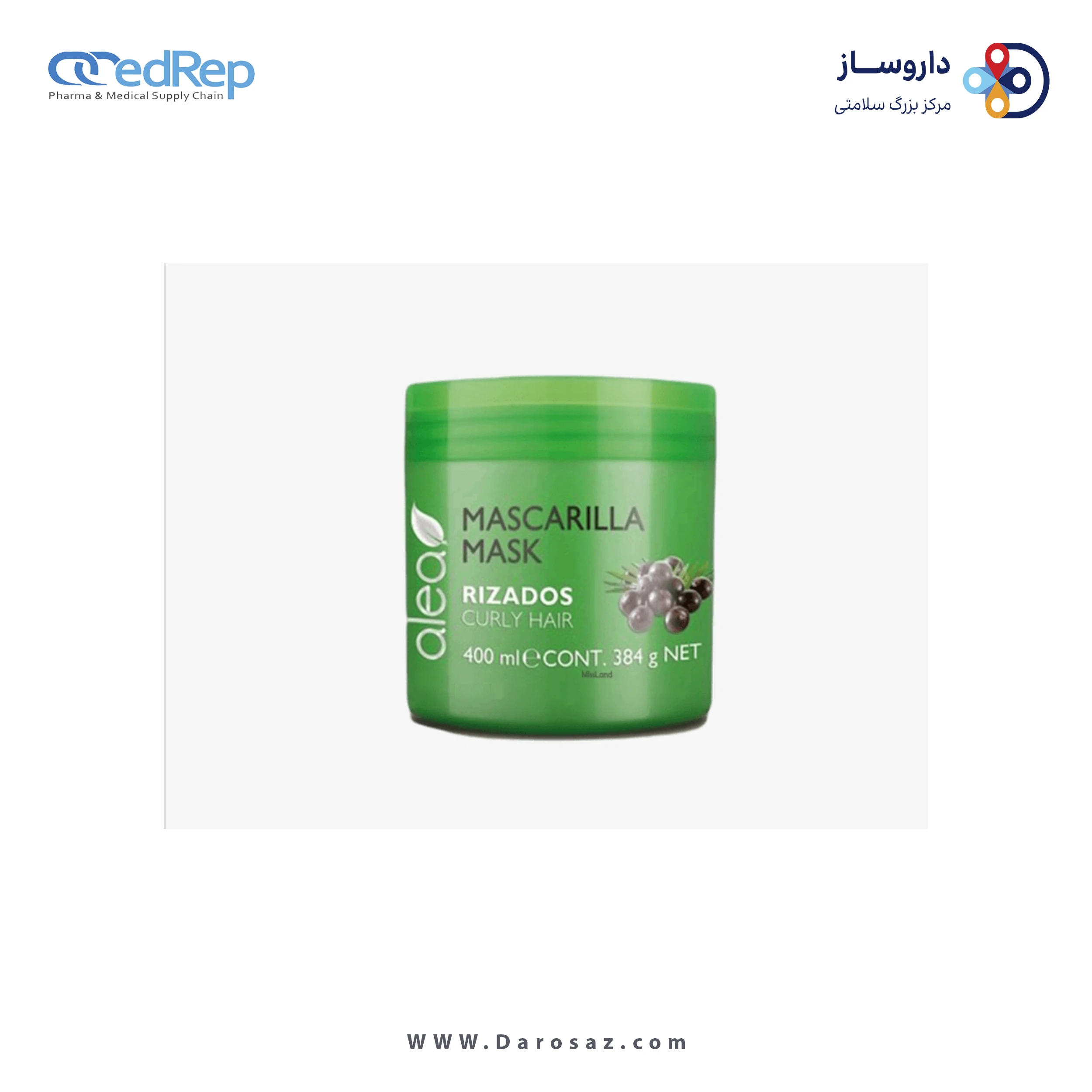فراورده های حالت دهنده ،نرم کننده وتثبیت کننده آرایش مو (کرمها ، لوسیونها وروغنها) ALEA Mask Curly Hair