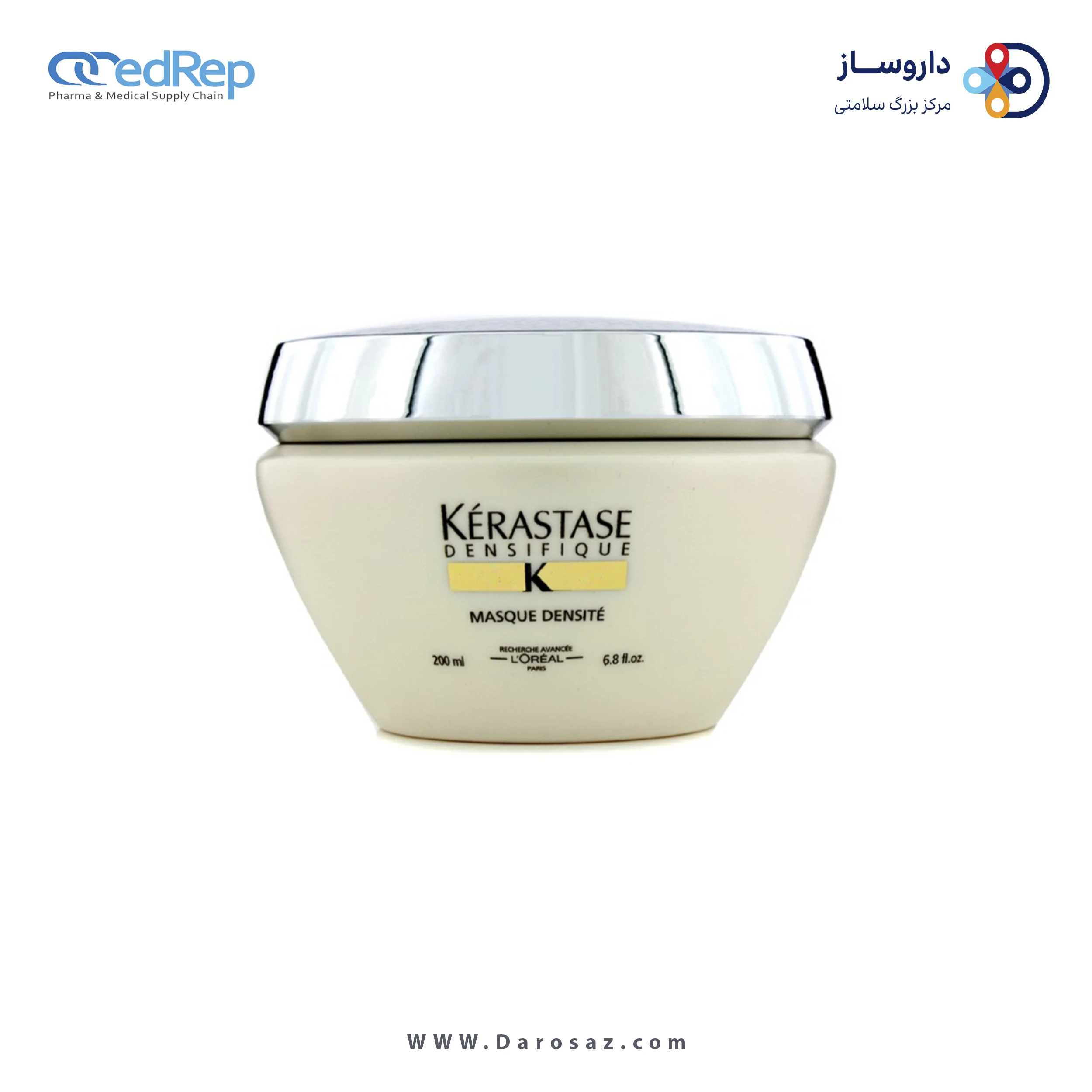 فراورده های حالت دهنده ،نرم کننده وتثبیت کننده آرایش مو (کرمها ، لوسیونها وروغنها)   Kerastase Densifique Masque Densite / Replenishing Masque / Hair Visibly Lacking Density 500 ml