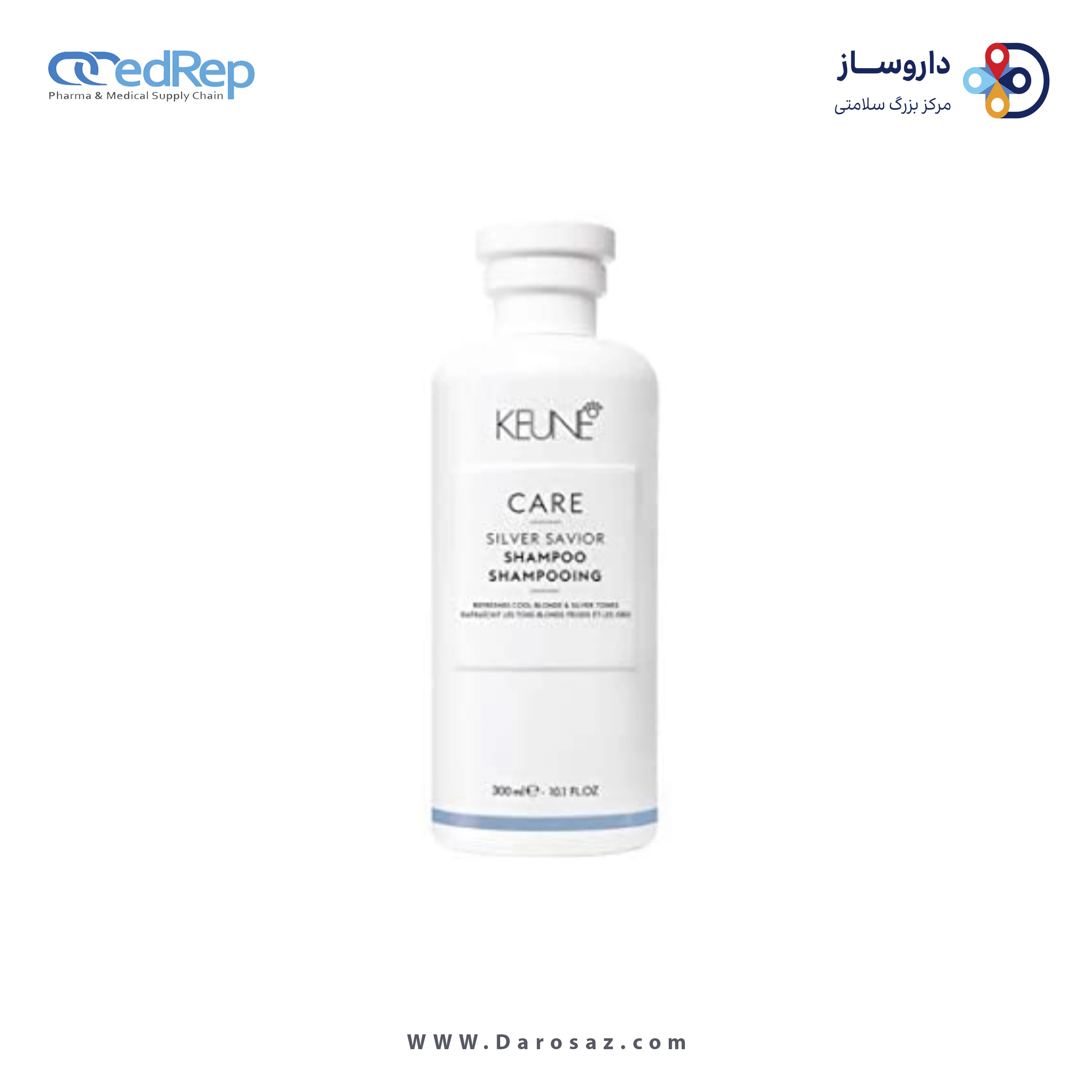 فراورده های حالت دهنده ،نرم کننده وتثبیت کننده آرایش مو (کرمها ، لوسیونها وروغنها) KEUNE CARE SILVER SAVIOR‏ ‏SHAMPOO 1 ml
