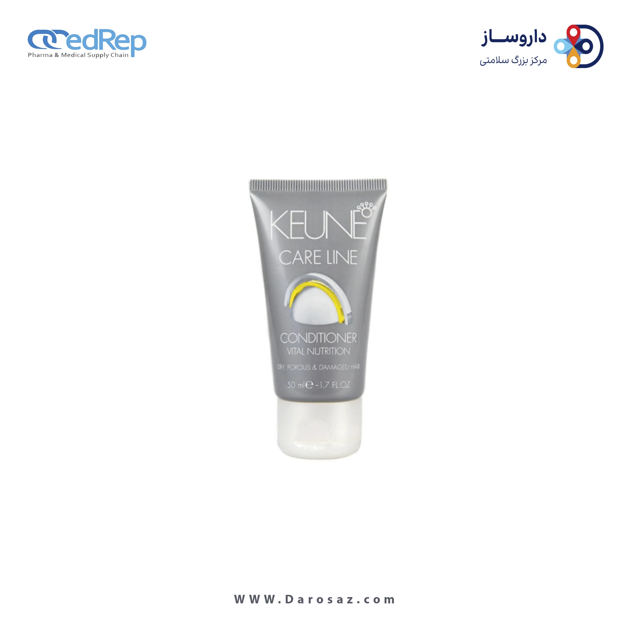 فراورده های حالت دهنده ،نرم کننده وتثبیت کننده آرایش مو (کرمها ، لوسیونها وروغنها) KEUNE Vital Nutrition Conditioner 50ml