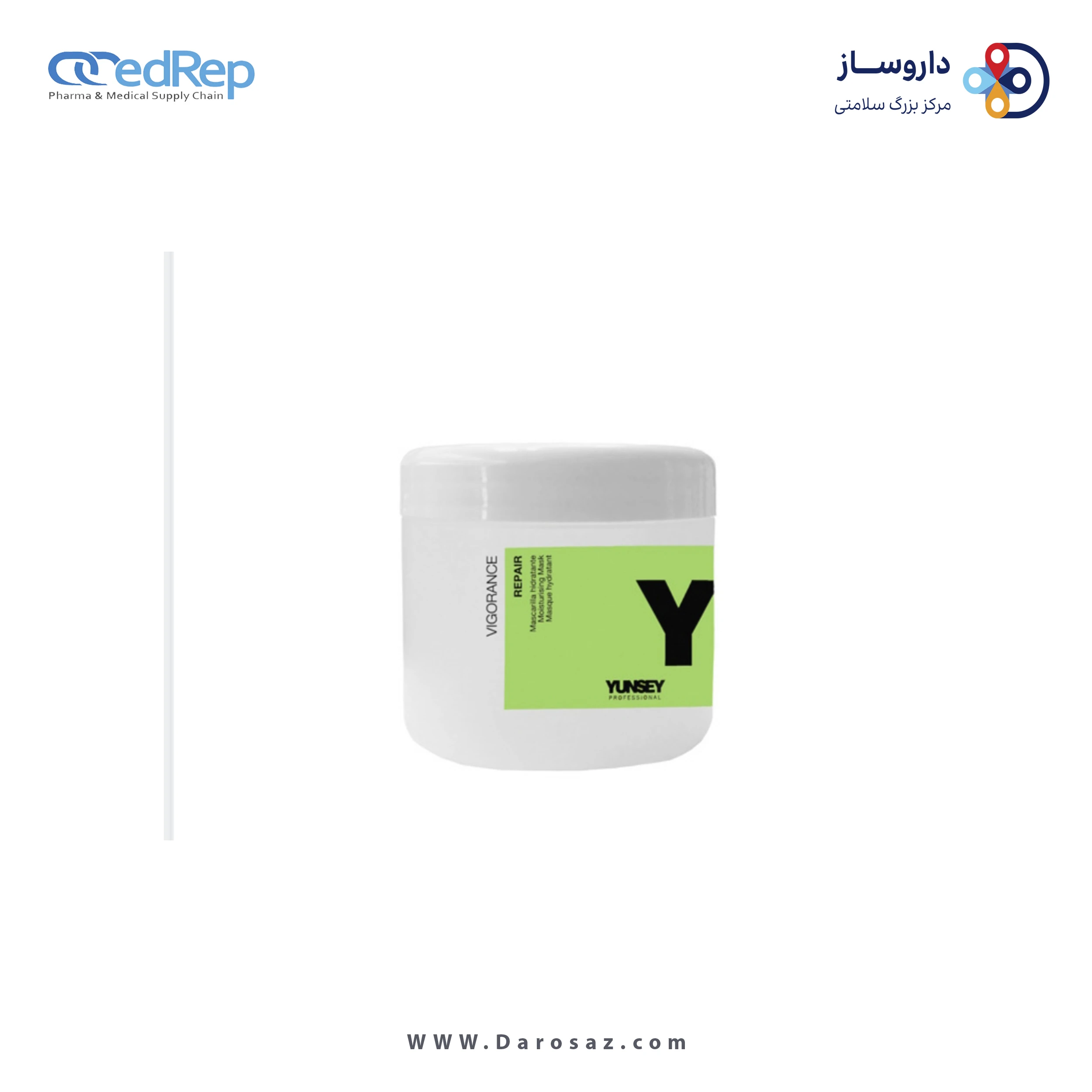 فراورده های حالت دهنده ،نرم کننده وتثبیت کننده آرایش مو (کرمها ، لوسیونها وروغنها) YUNSEY Professional Vigorance Repair Moisturizing Mask 200ml