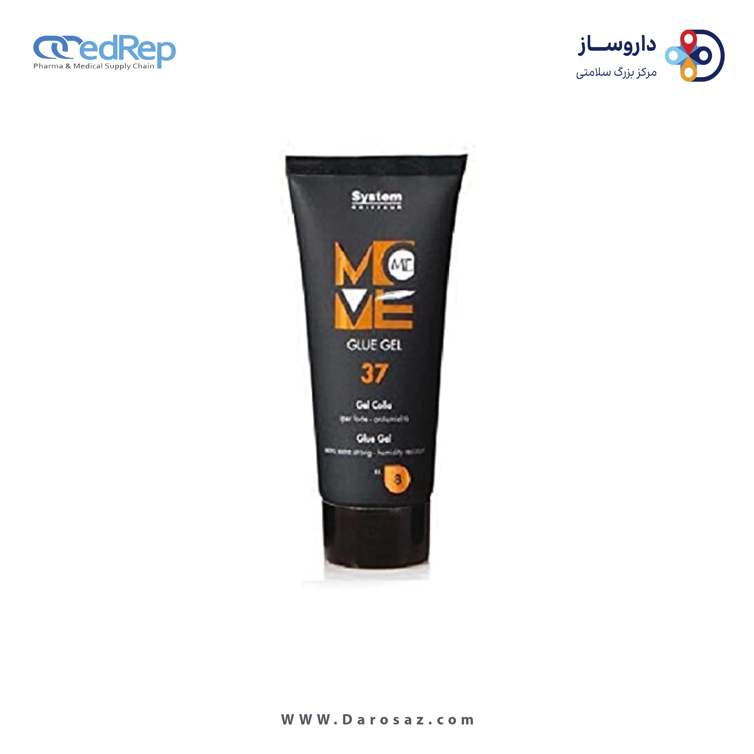 فراورده های حالت دهنده ،نرم کننده وتثبیت کننده آرایش مو (کرمها ، لوسیونها وروغنها) DIKSON MOVE ME 37 GLUE GEL
