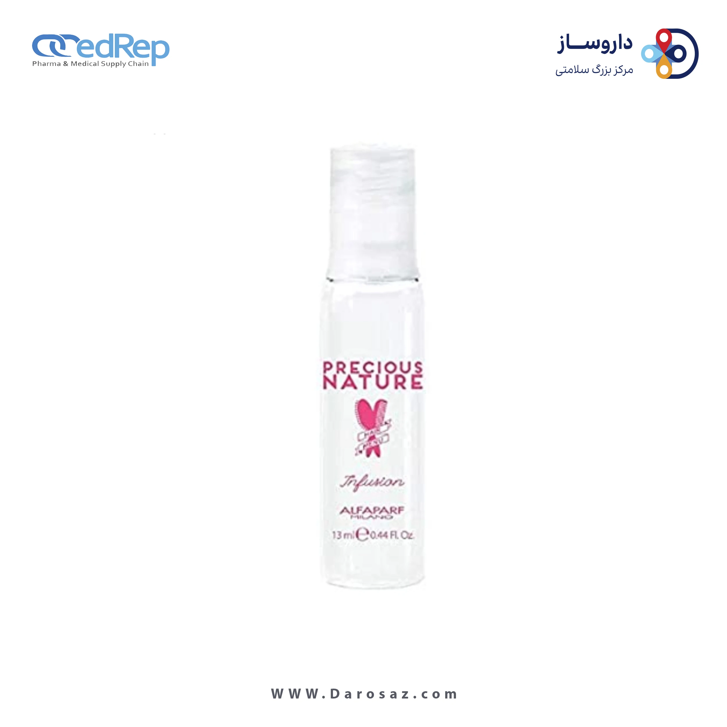فراورده های حالت دهنده ،نرم کننده وتثبیت کننده آرایش مو (کرمها ، لوسیونها وروغنها) ALFA PARF MILANO Precious Nature infusion with berries &apple (for Thirsty Hair)