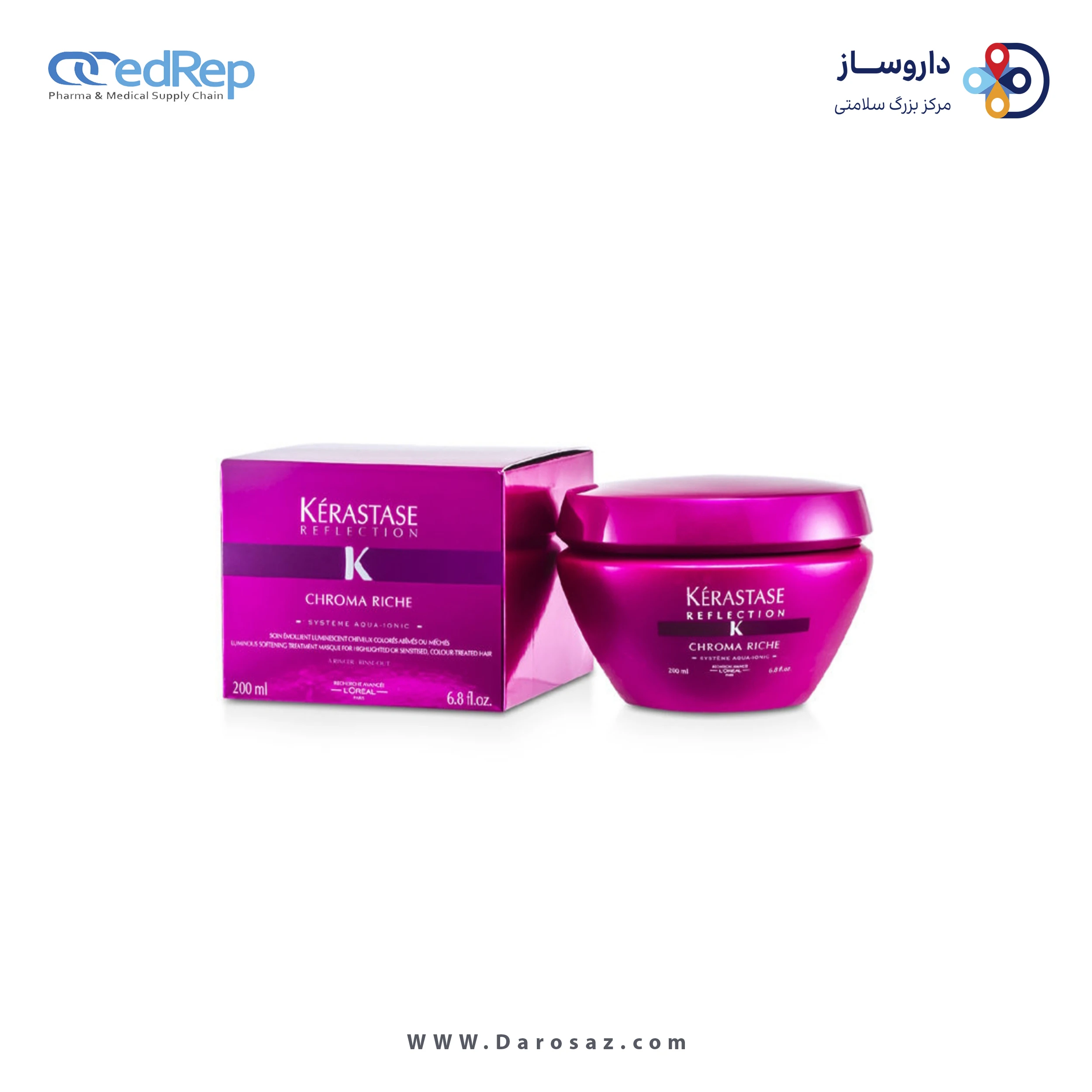 فراورده های حالت دهنده ،نرم کننده وتثبیت کننده آرایش مو (کرمها ، لوسیونها وروغنها) KERASTASE REFLECTION TOUCH CHROMATIQUE COLOUR CORRECTING INK IN CARE ALL SHADES COOL BLOND