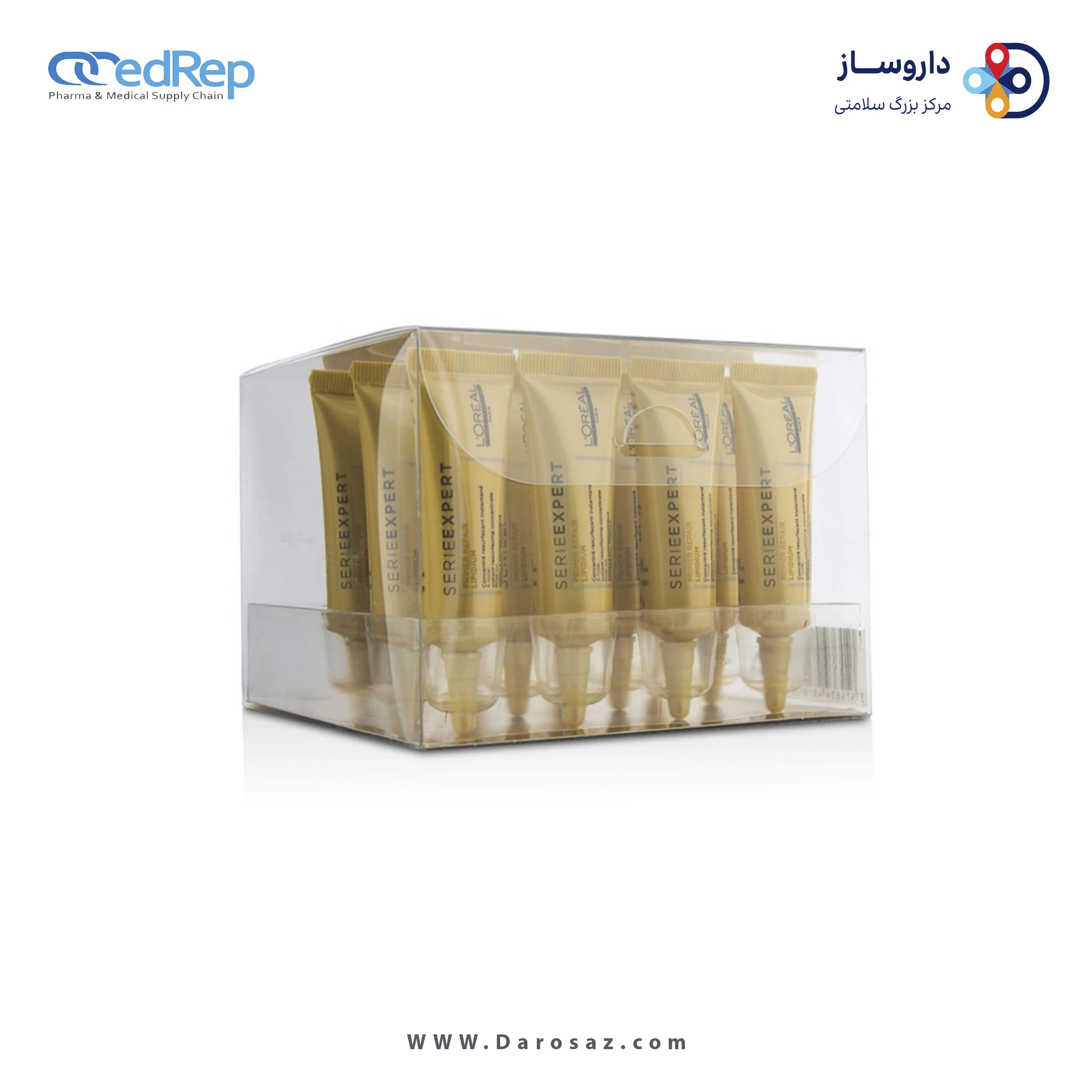 فراورده های حالت دهنده ،نرم کننده وتثبیت کننده آرایش مو (کرمها ، لوسیونها وروغنها) L'OREAL PROFESSIONNEL Serie Expert Primer Repair Lipidium/Instant Resurfacing Cocentrate/For Very Damaged Hair