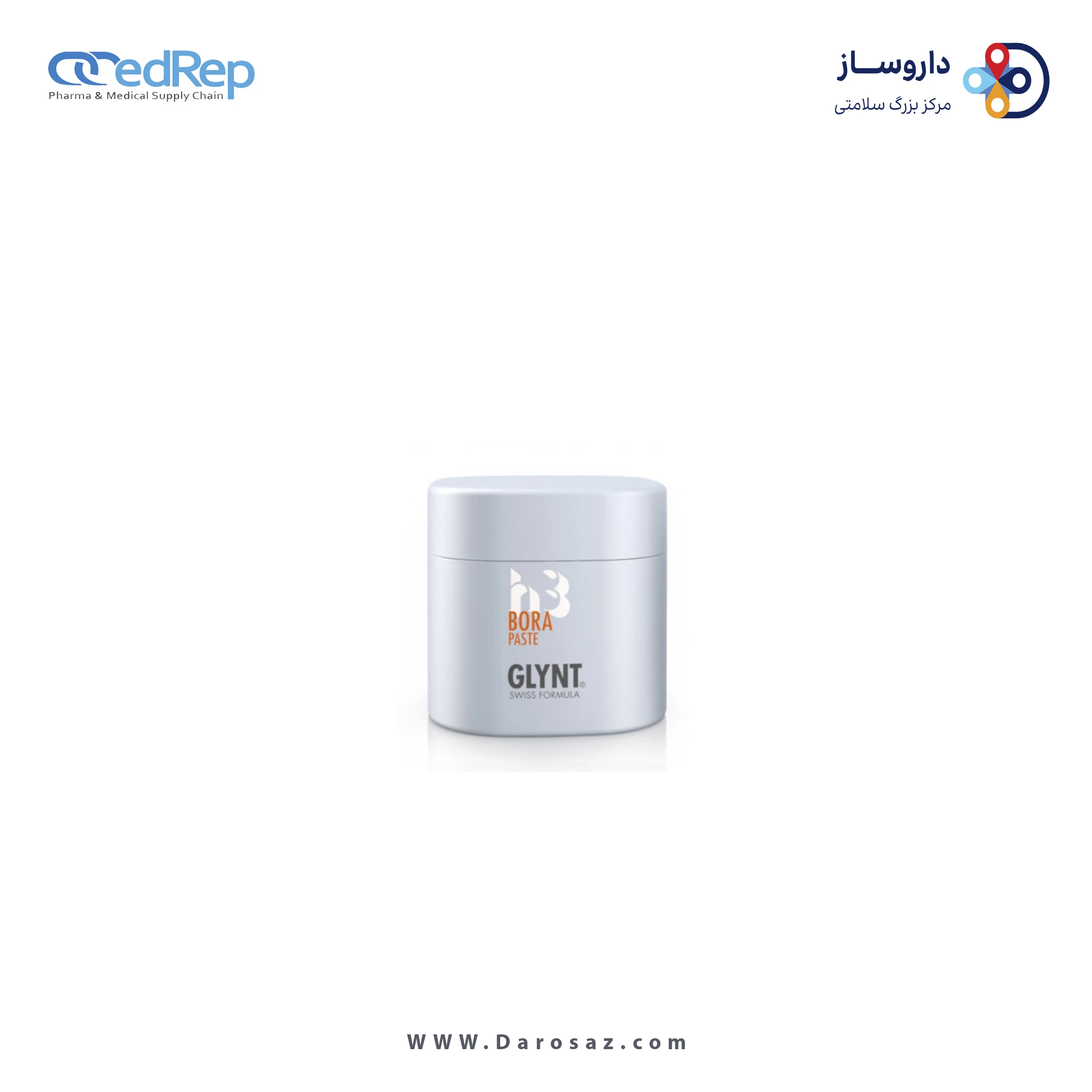 فراورده های حالت دهنده ،نرم کننده وتثبیت کننده آرایش مو (کرمها ، لوسیونها وروغنها) GLYNT Bora Paste