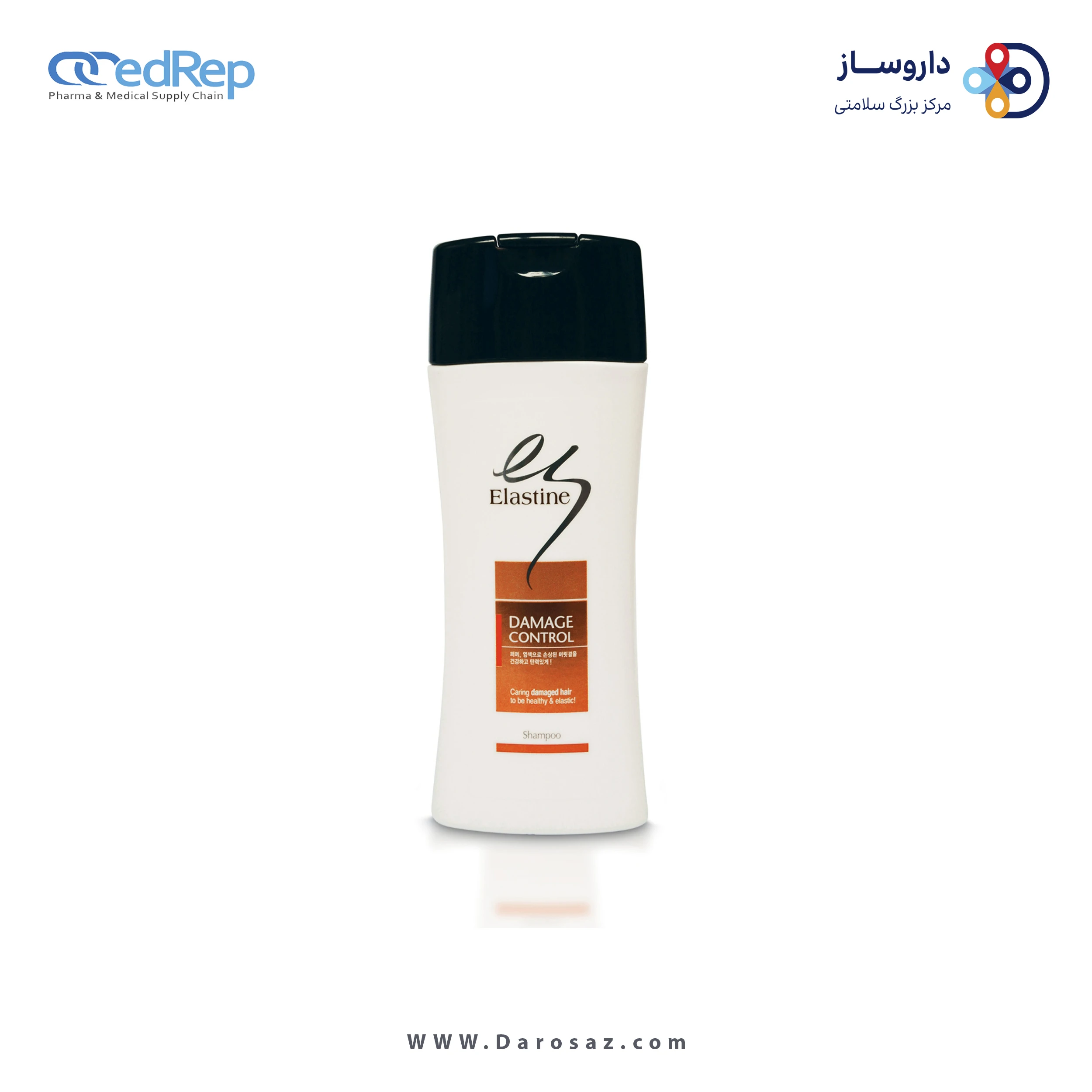 فراورده های حالت دهنده ،نرم کننده وتثبیت کننده آرایش مو (کرمها ، لوسیونها وروغنها) ELASTIN Damage Control Rinse Caring Damaged Hair/conditioner 200ml