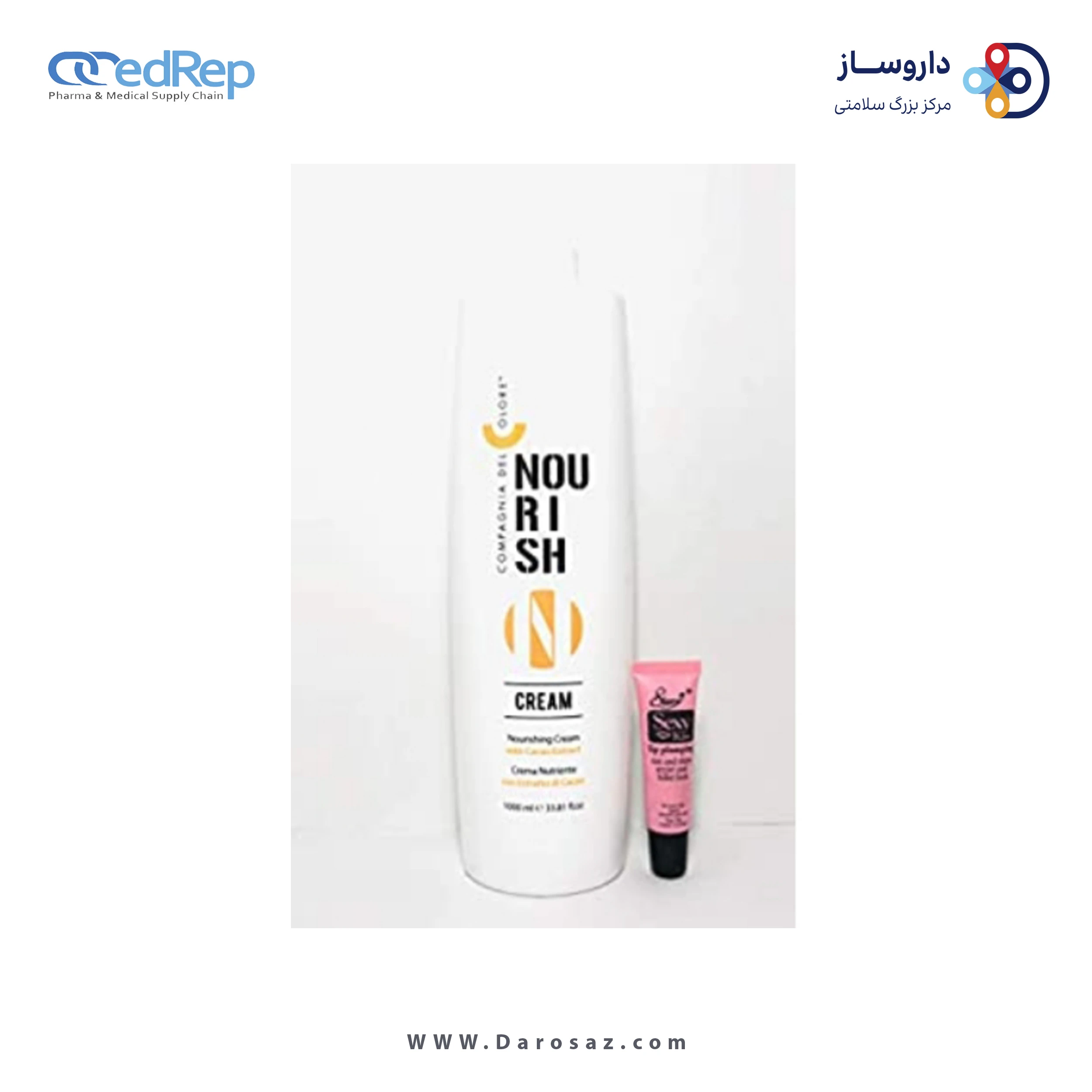 فراورده های حالت دهنده ،نرم کننده وتثبیت کننده آرایش مو (کرمها ، لوسیونها وروغنها) COMPAGNIA DEL COLORE Nourishing Cream(Crema Nutriente) 500 ml