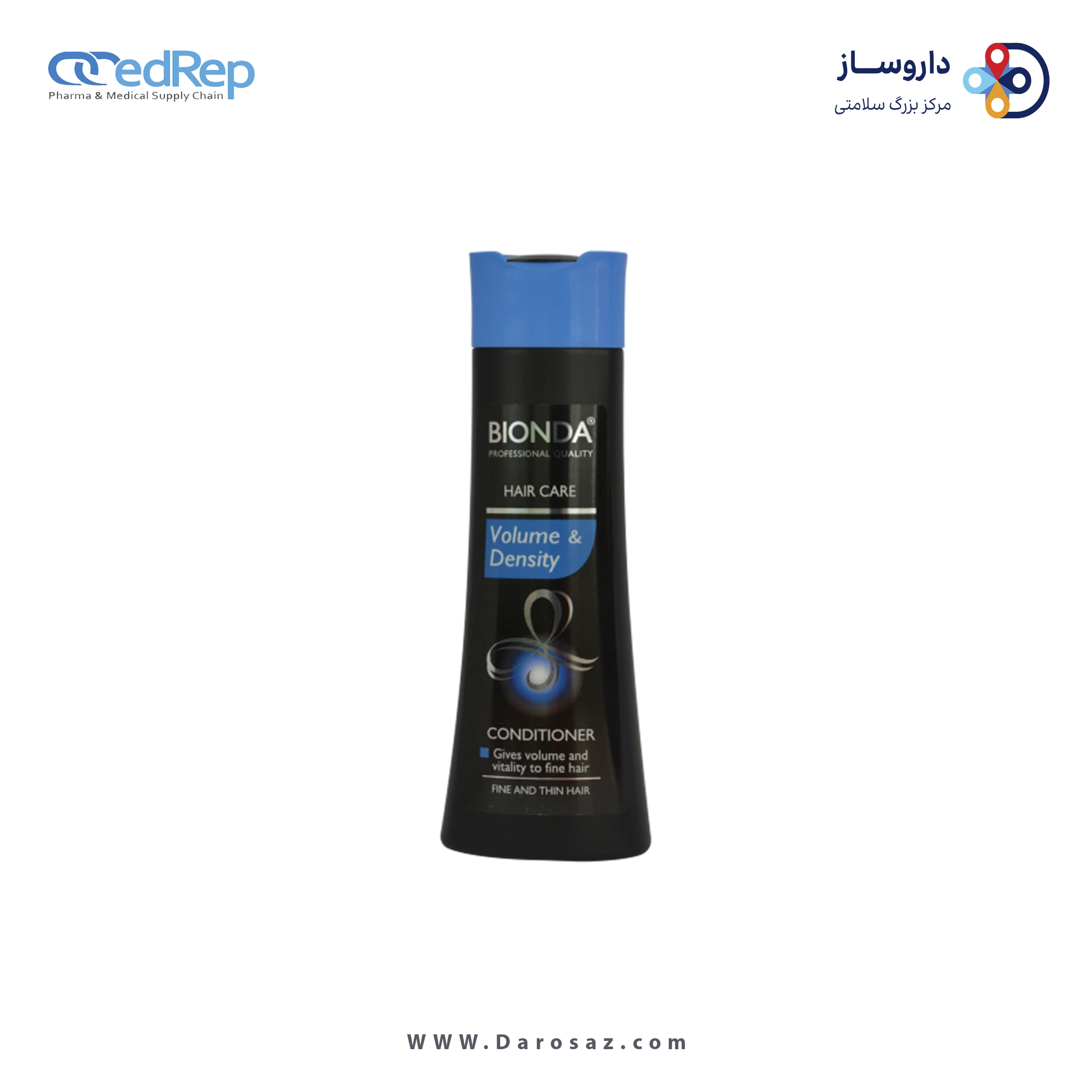 فراورده های حالت دهنده ،نرم کننده وتثبیت کننده آرایش مو (کرمها ، لوسیونها وروغنها) BIONDA HAIR CARE CONDITIONER VOUME & DENSITY