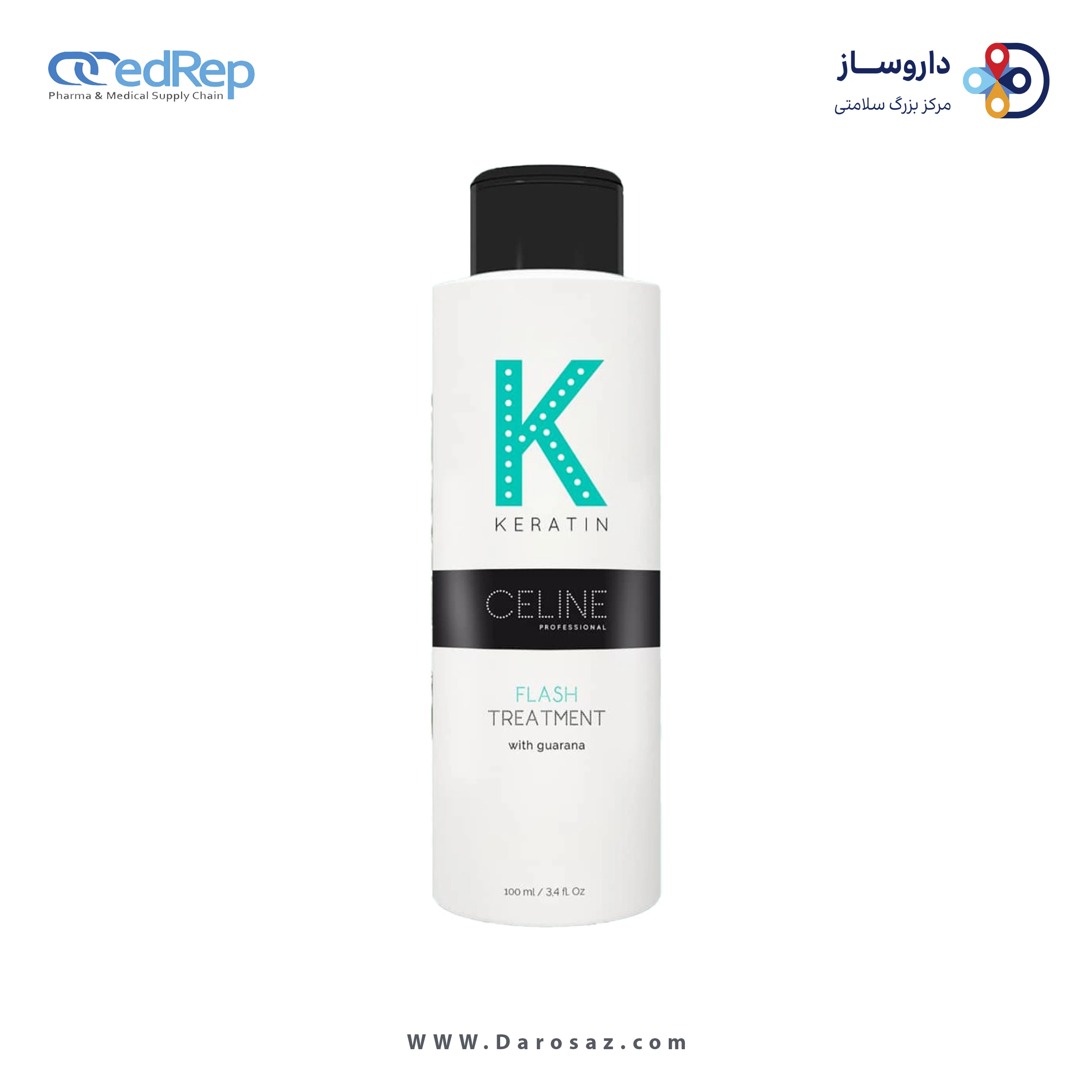 فراورده های حالت دهنده ،نرم کننده وتثبیت کننده آرایش مو (کرمها ، لوسیونها وروغنها) CELINE FLASH TREATMENT