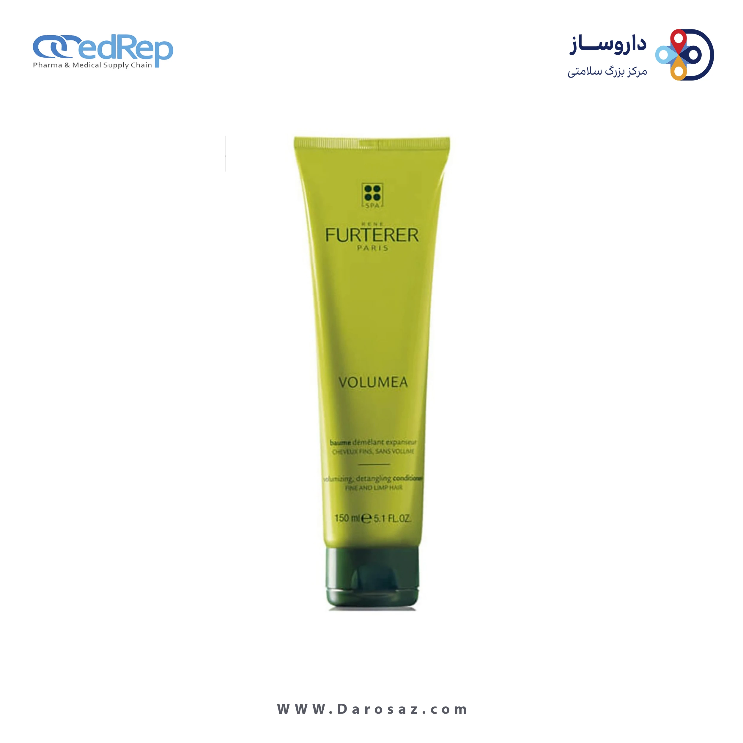 فراورده های حالت دهنده ،نرم کننده وتثبیت کننده آرایش مو (کرمها ، لوسیونها وروغنها) RENE FURTERER VOLUMEA VOLUMIZING CONDITIONER