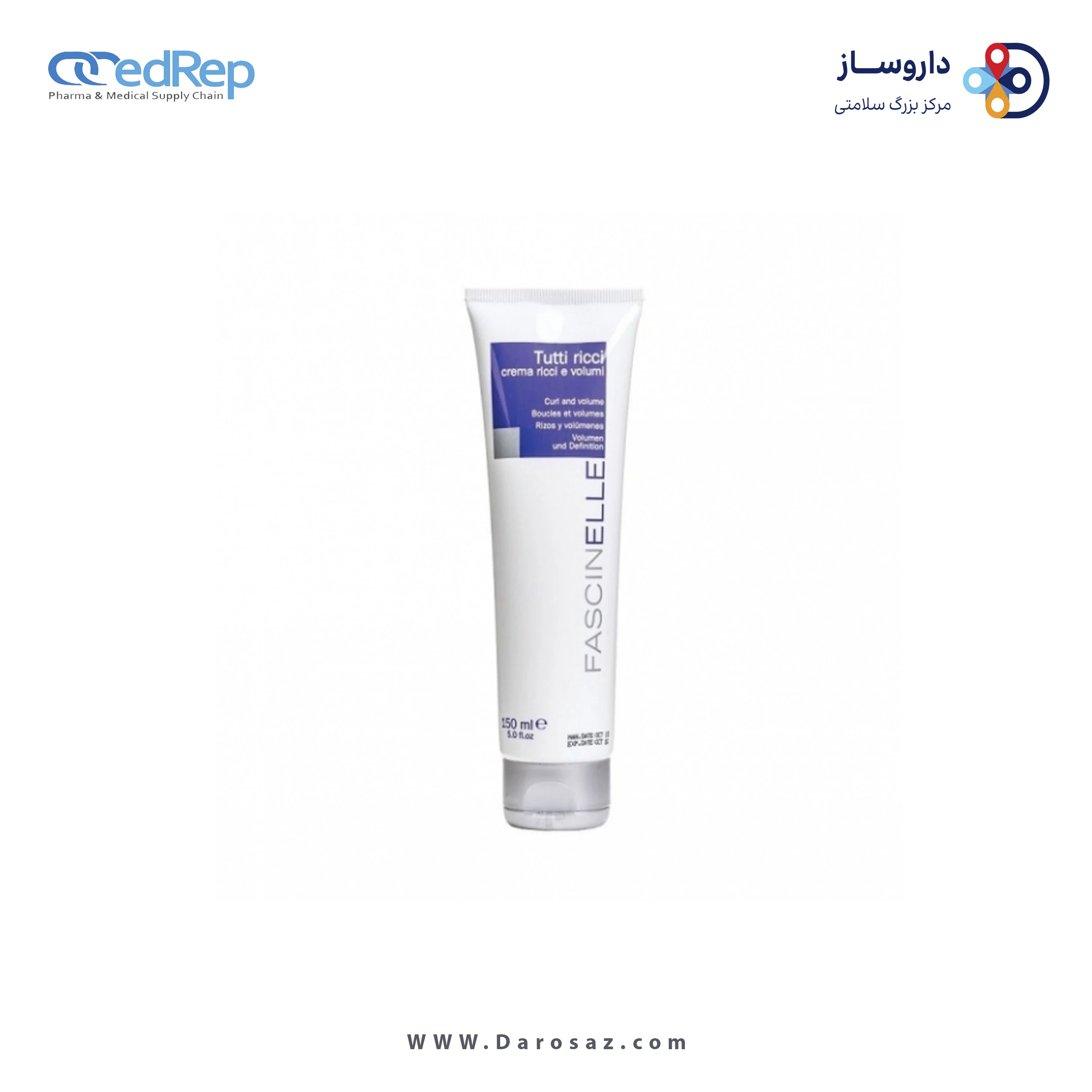 فراورده های حالت دهنده ،نرم کننده وتثبیت کننده آرایش مو (کرمها ، لوسیونها وروغنها) FASCINELLE CREAM CURLAND VOLUME