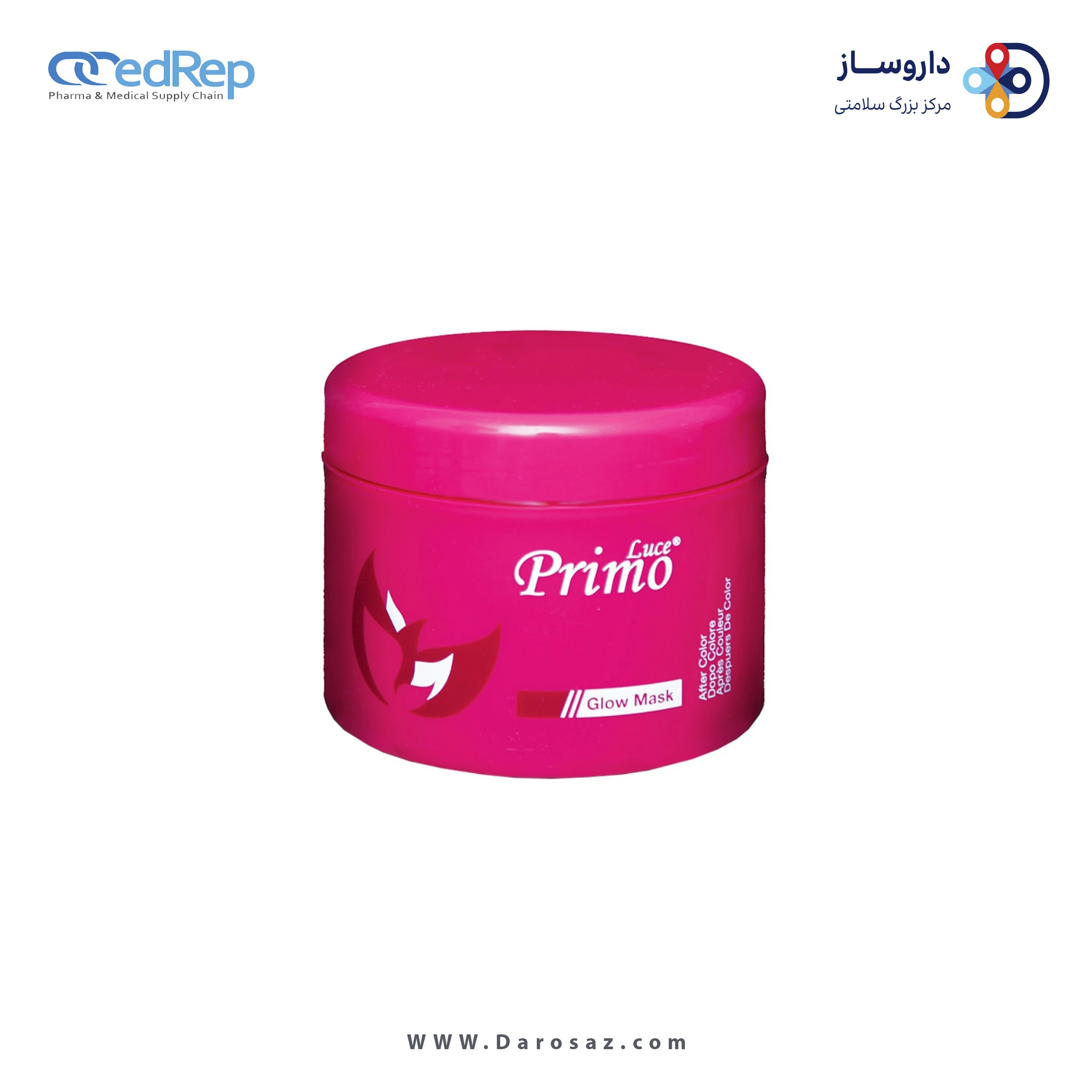 فراورده های حالت دهنده ،نرم کننده وتثبیت کننده آرایش مو (کرمها ، لوسیونها وروغنها) PRIMOLUCE glow mask