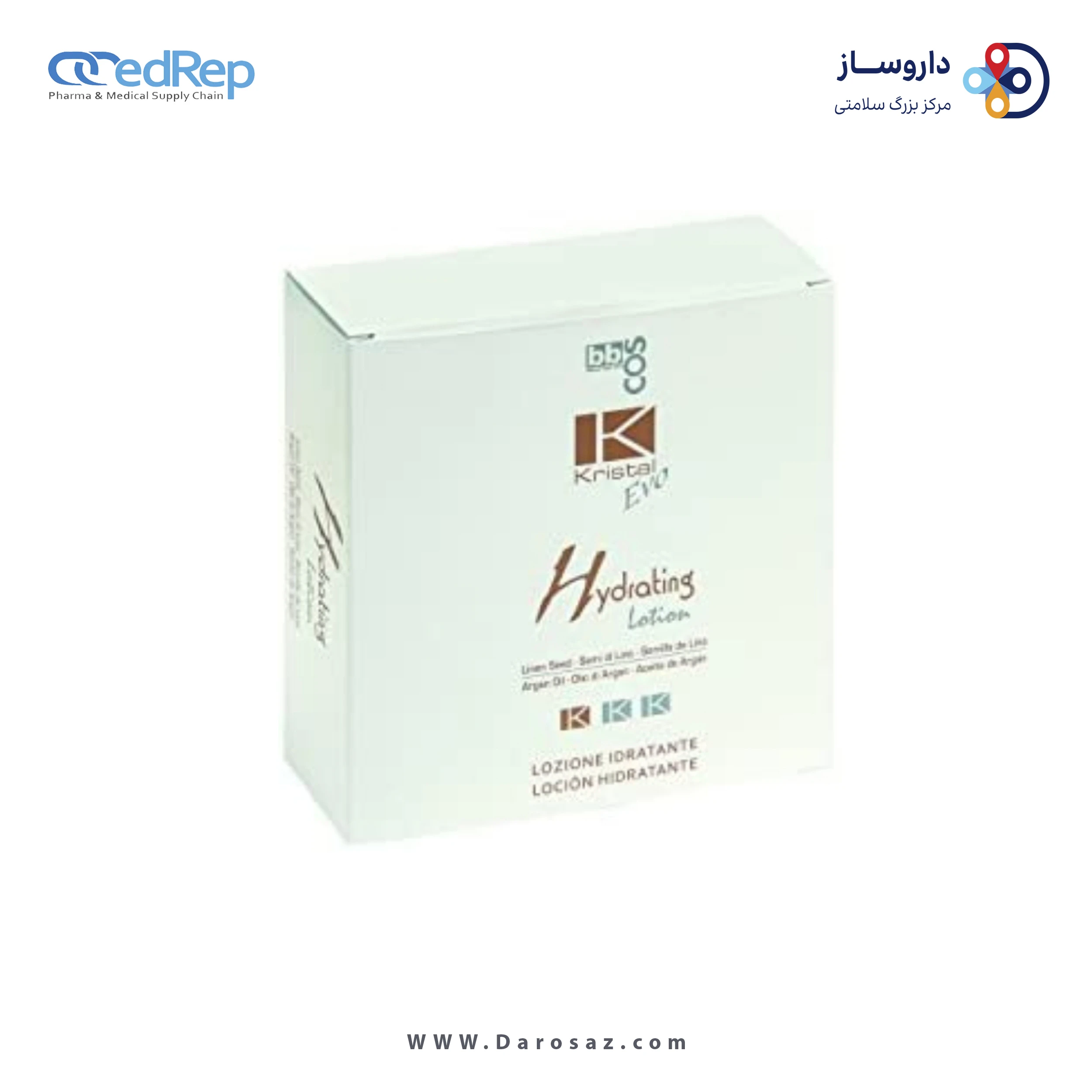 فراورده های حالت دهنده ،نرم کننده وتثبیت کننده آرایش مو (کرمها ، لوسیونها وروغنها) BBCOS KRISTAL EVO HYDRATING HAIR LOTION