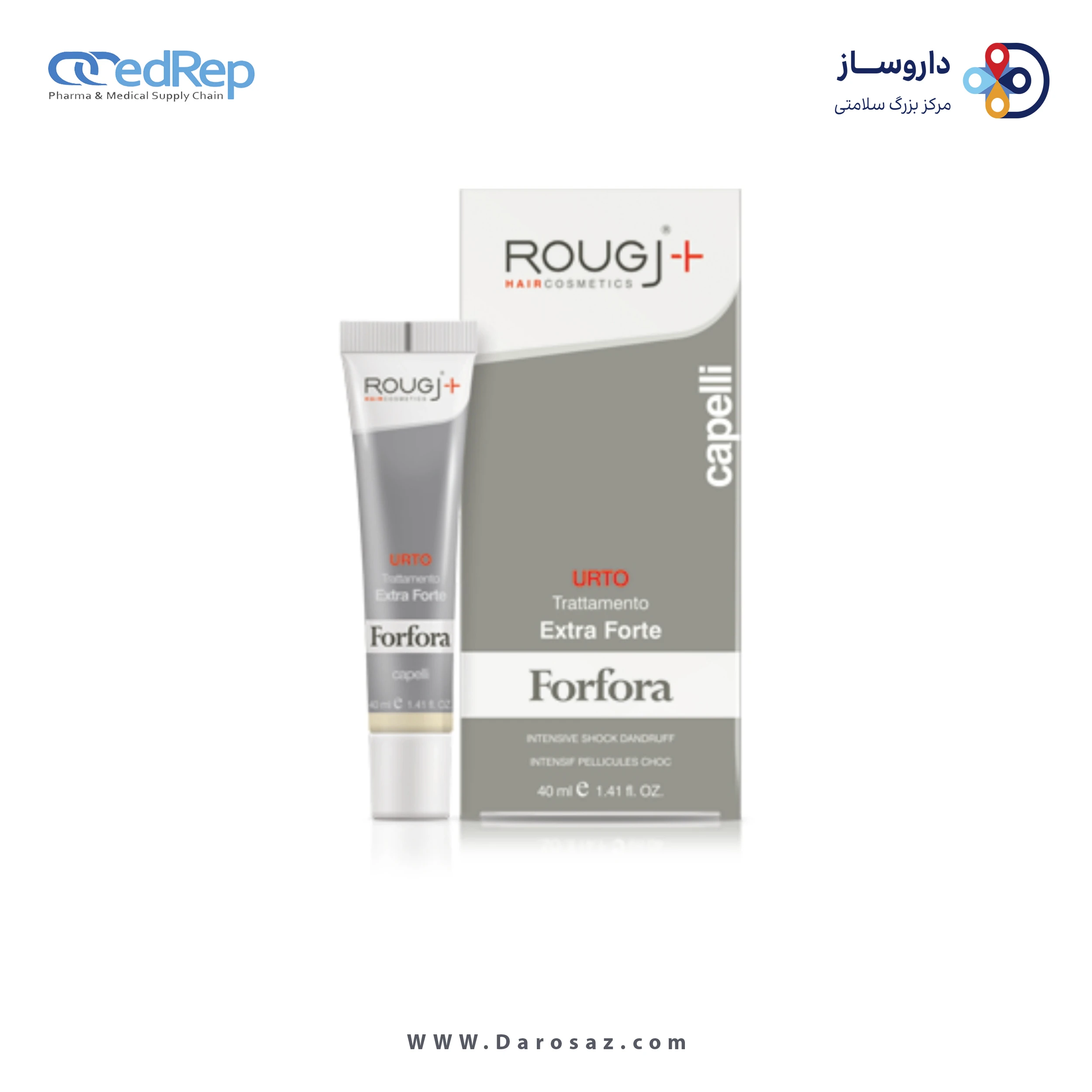 فراورده های حالت دهنده ،نرم کننده وتثبیت کننده آرایش مو (کرمها ، لوسیونها وروغنها) ROUGJ DANDRUFF SHOCK