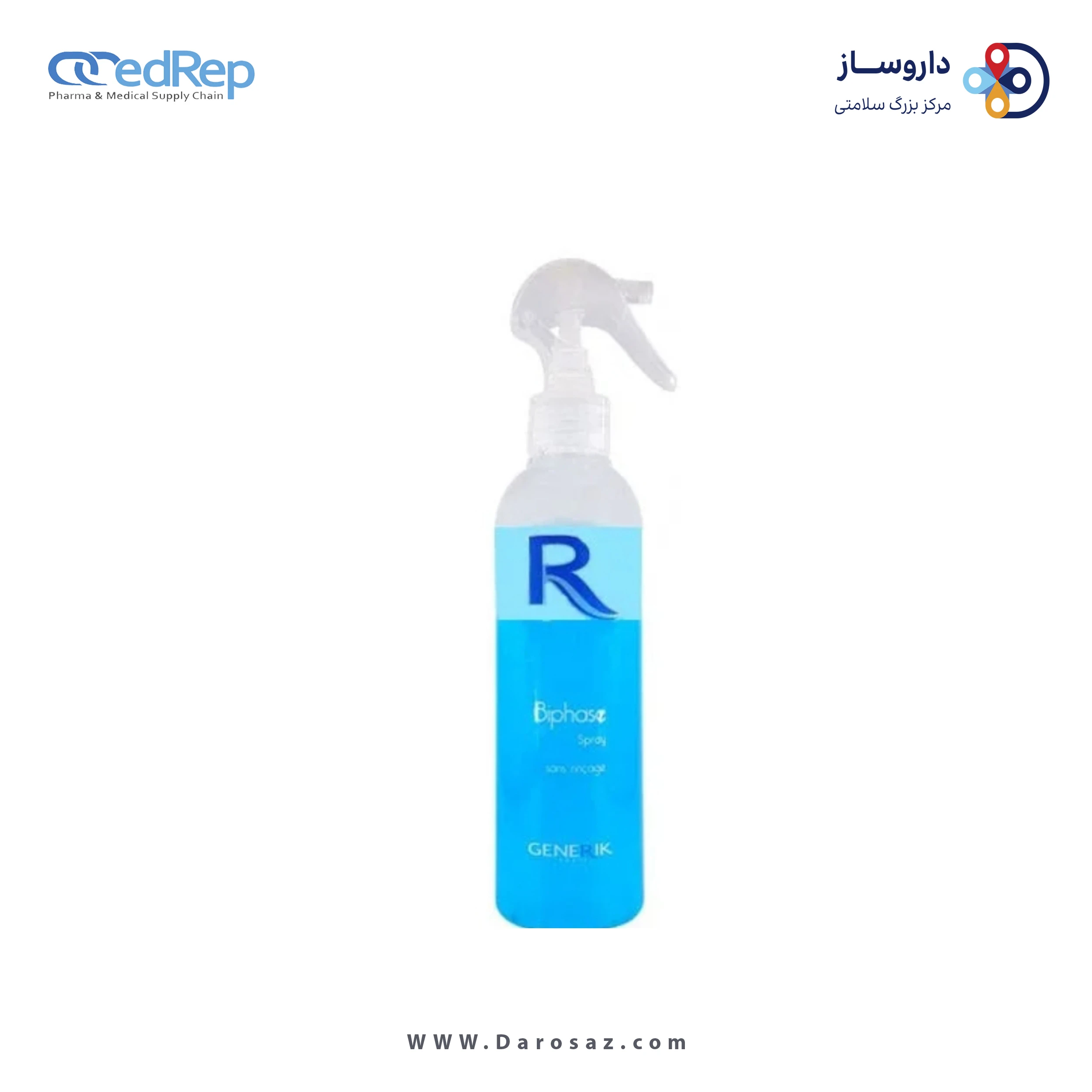 فراورده های حالت دهنده ،نرم کننده وتثبیت کننده آرایش مو (کرمها ، لوسیونها وروغنها) GENERIK BIPHASE HYDRATING CONDITIONER 250 ML