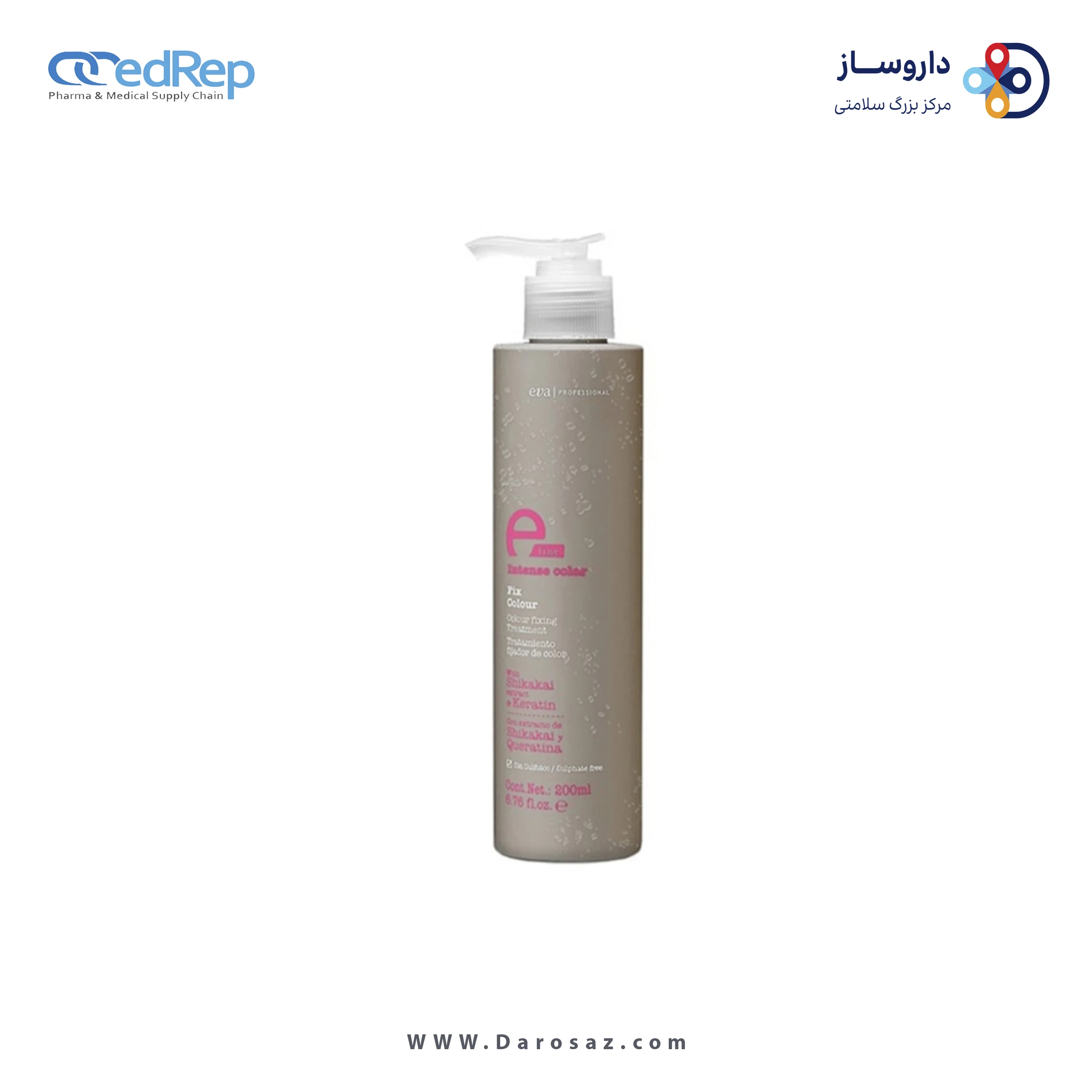 فراورده های حالت دهنده ،نرم کننده وتثبیت کننده آرایش مو (کرمها ، لوسیونها وروغنها) EVA| PROFESSIONAL Fix colour 200 ml