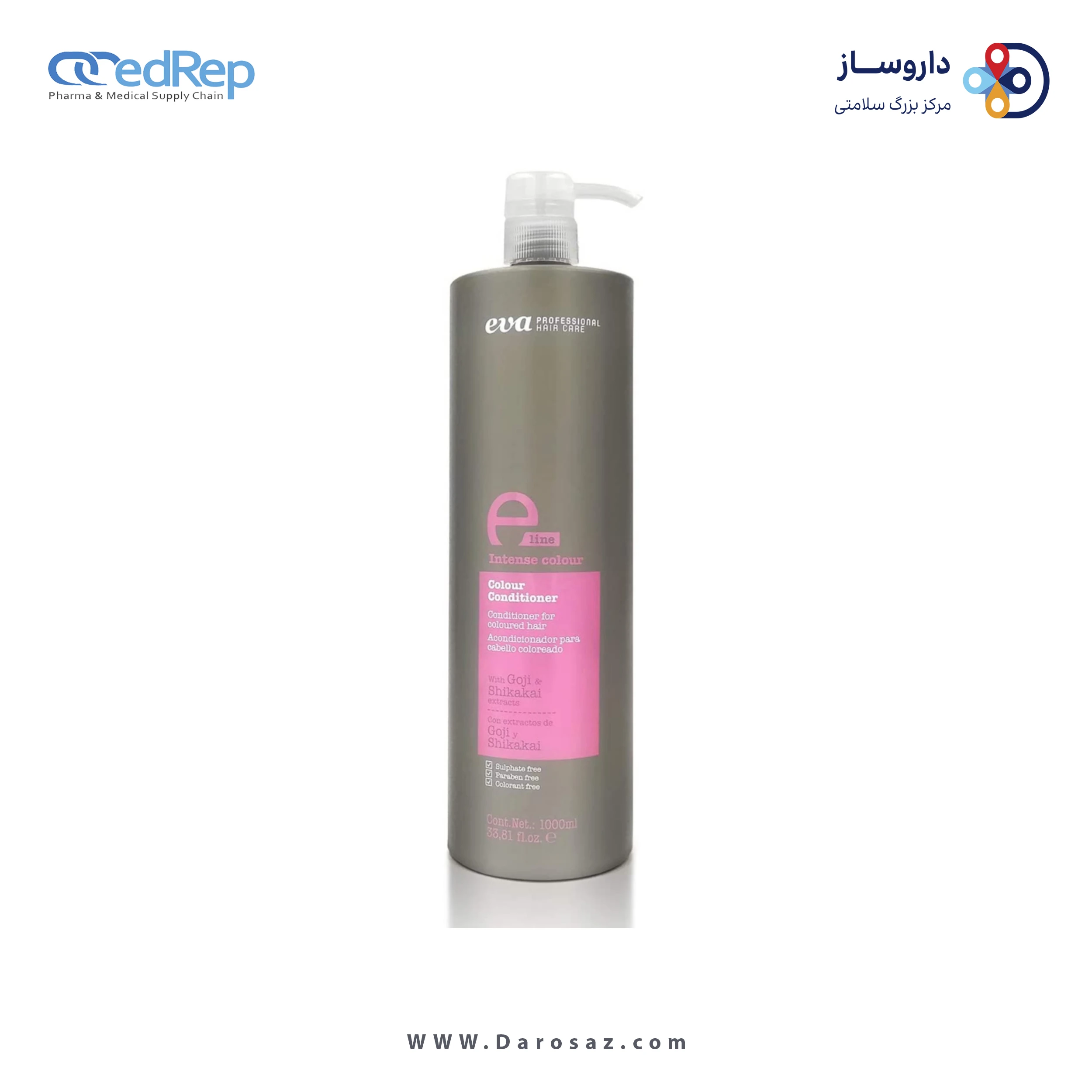 فراورده های حالت دهنده ،نرم کننده وتثبیت کننده آرایش مو (کرمها ، لوسیونها وروغنها) EVA| PROFESSIONAL E Line Fix Colour Conditioner For Coloured Hair