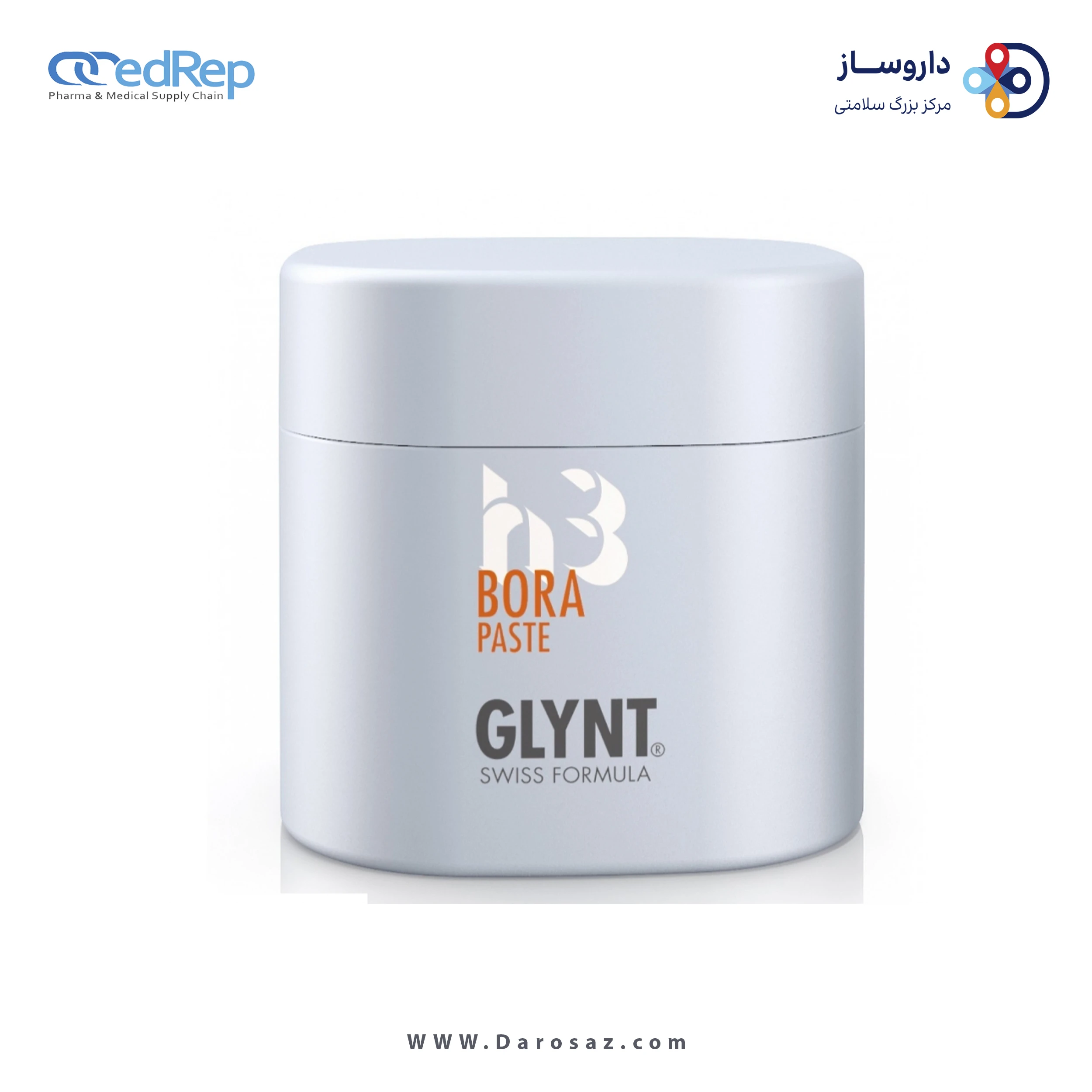 فراورده های حالت دهنده ،نرم کننده وتثبیت کننده آرایش مو (کرمها ، لوسیونها وروغنها) GLYNT Bora Paste 75ml