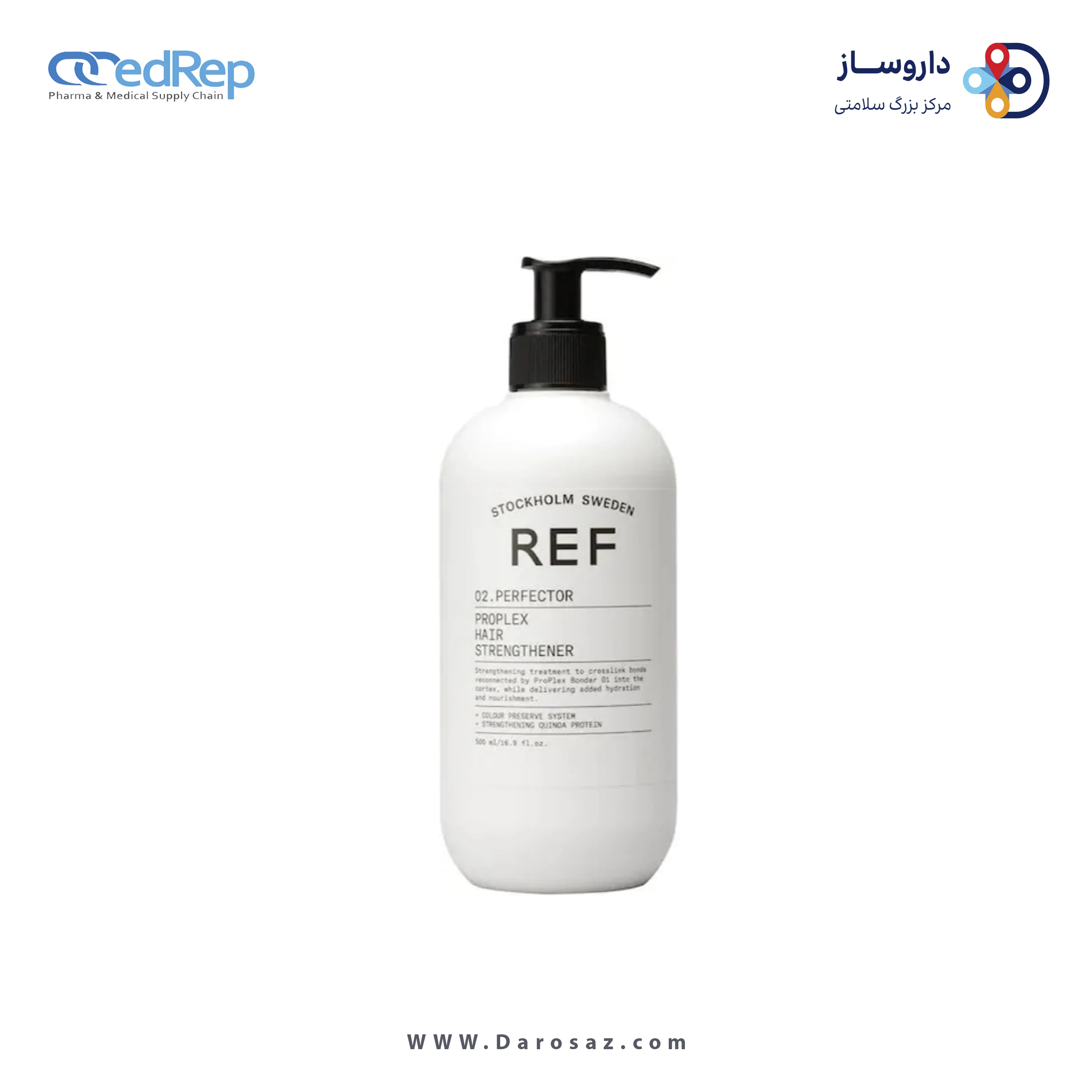 فراورده های حالت دهنده ،نرم کننده وتثبیت کننده آرایش مو (کرمها ، لوسیونها وروغنها) REF PROPLEX STEP 1 500 ML