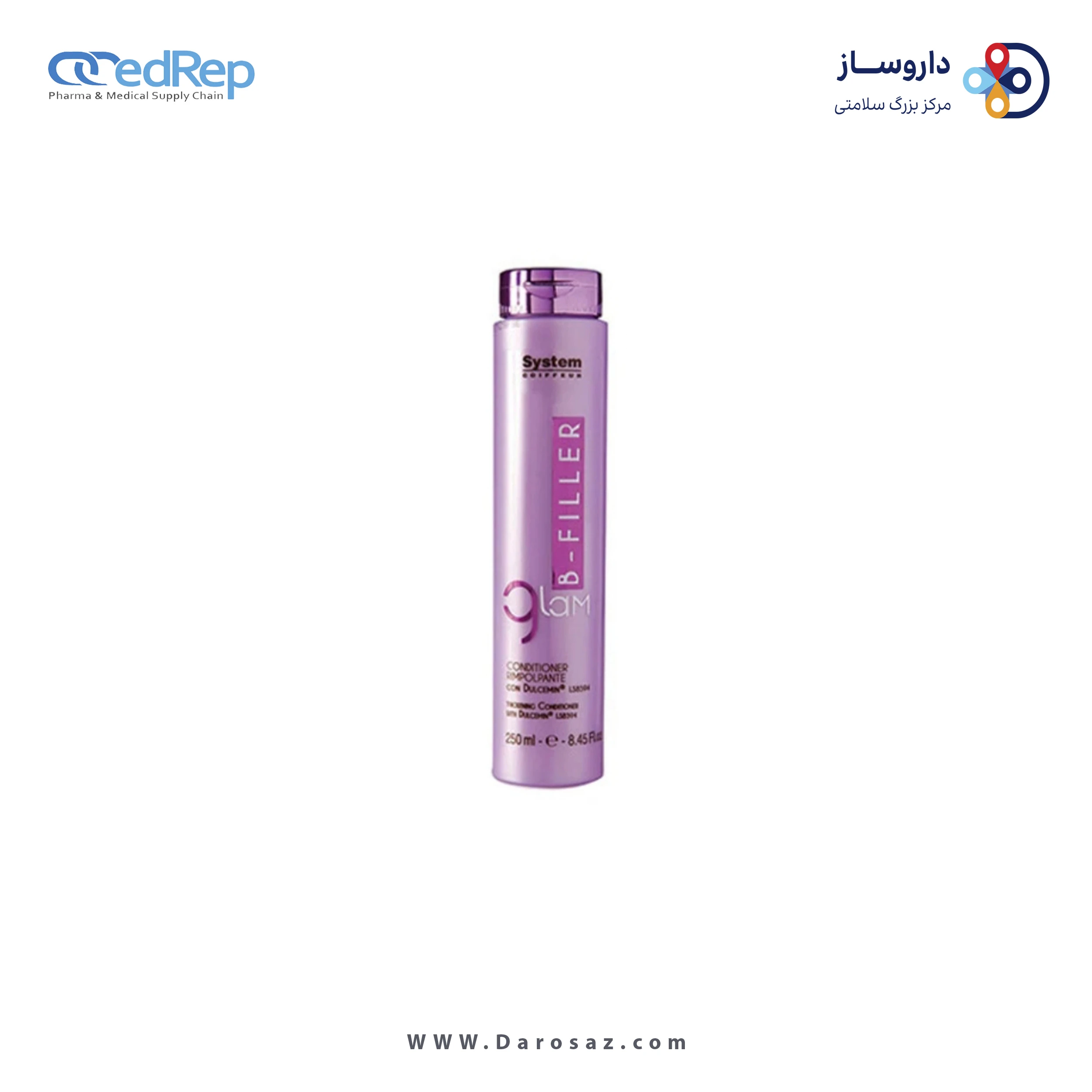 فراورده های حالت دهنده ،نرم کننده وتثبیت کننده آرایش مو (کرمها ، لوسیونها وروغنها) DIKSON Glam B FILLER CONDITIONER RIMPOLPANTE
