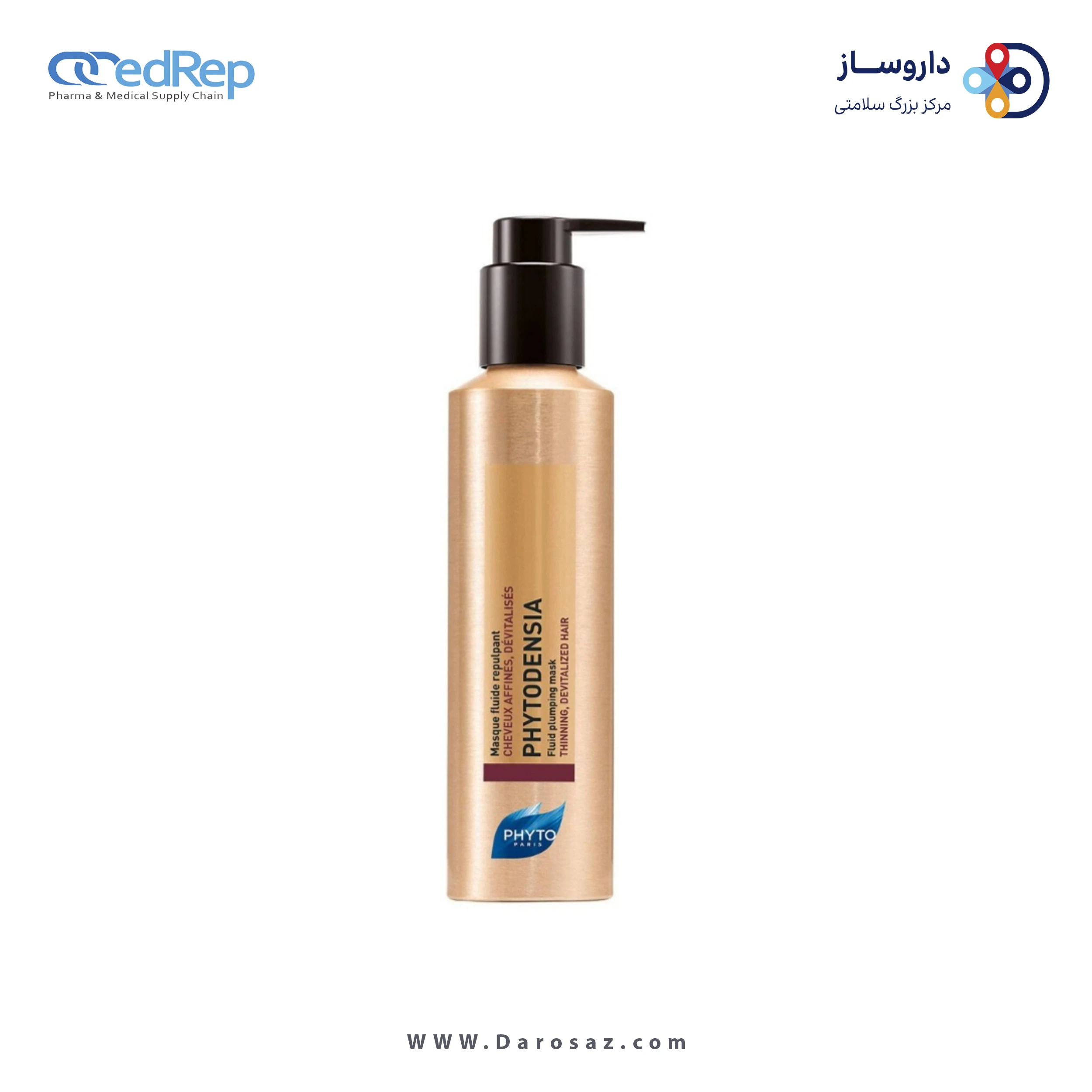 فراورده های حالت دهنده ،نرم کننده وتثبیت کننده آرایش مو (کرمها ، لوسیونها وروغنها) PHYTO Phytodensia fluid plumping mask