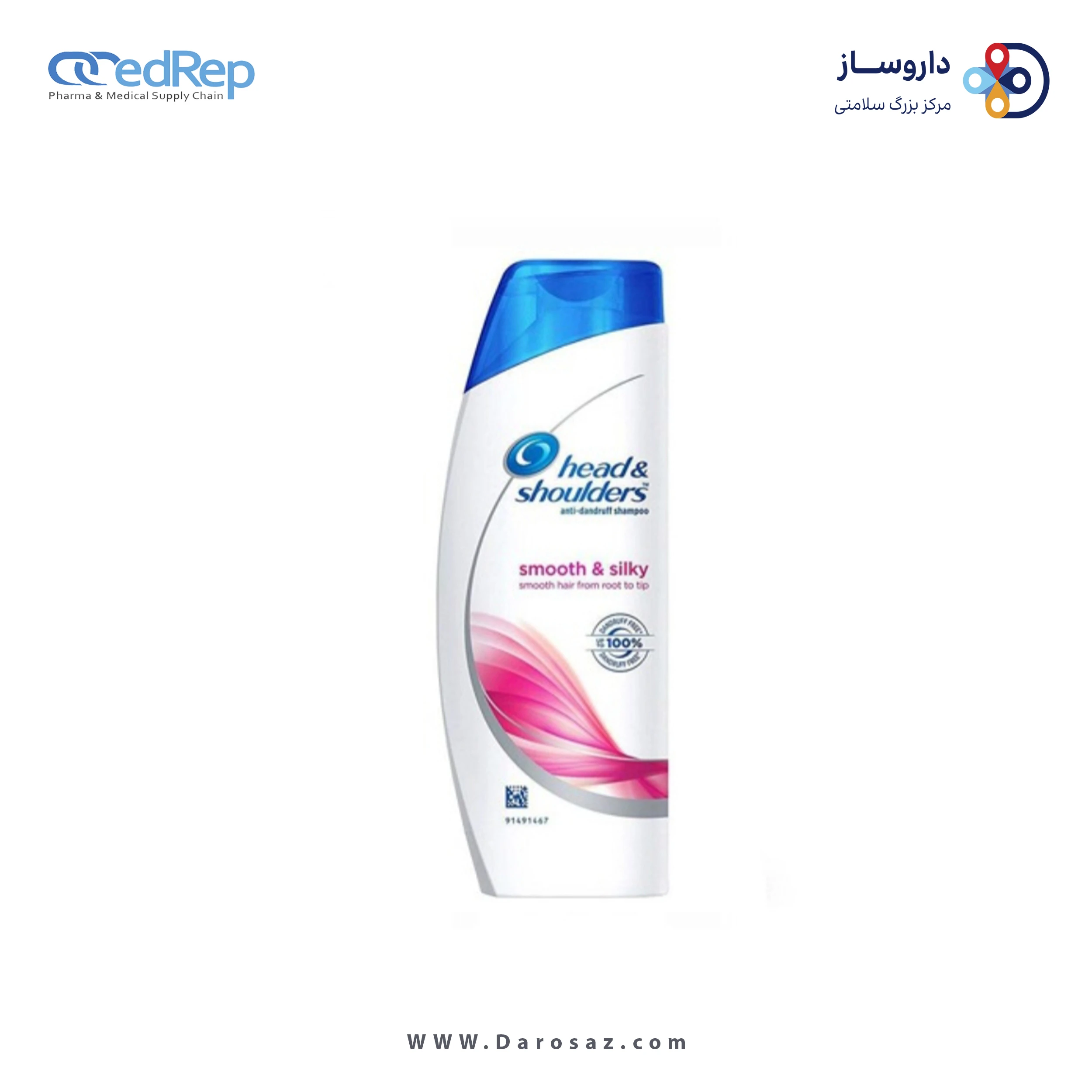 فراورده های حالت دهنده ،نرم کننده وتثبیت کننده آرایش مو (کرمها ، لوسیونها وروغنها) HEAD & SHOULDERS Antidandruff Conditioner Smooth & Silky