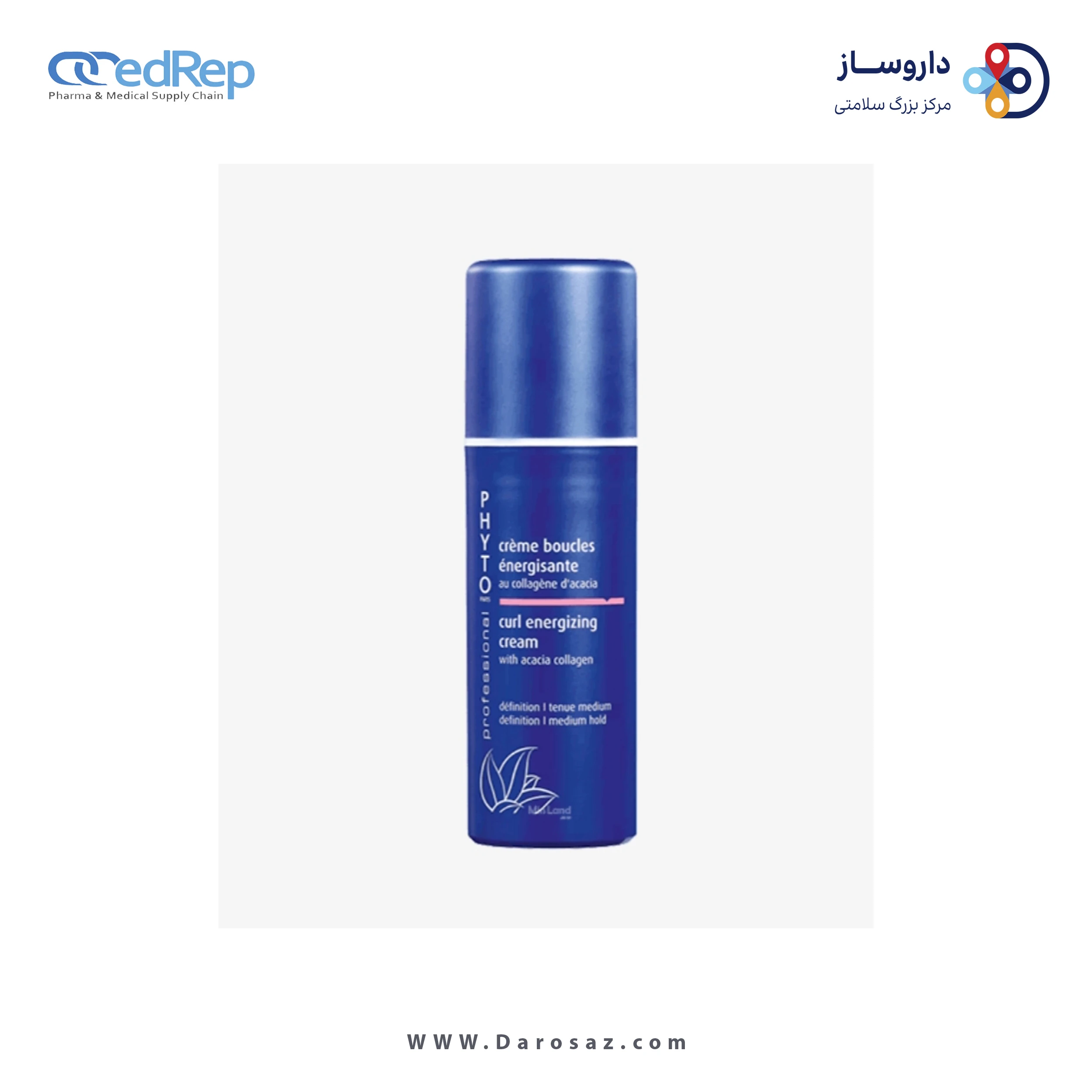 فراورده های حالت دهنده ،نرم کننده وتثبیت کننده آرایش مو (کرمها ، لوسیونها وروغنها) PHYTO Phytocurl Curl Energizing Cream PACKAGE2