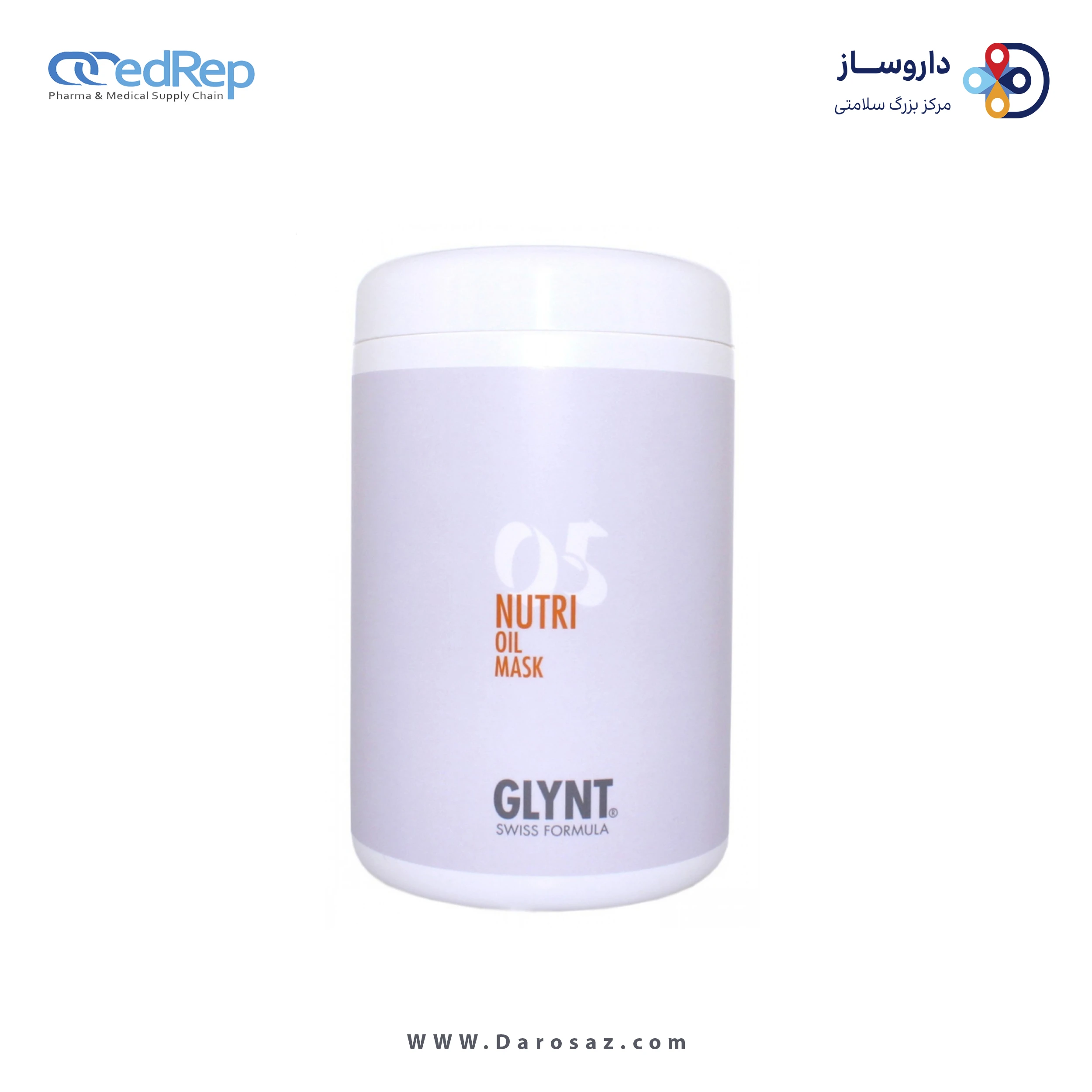 فراورده های حالت دهنده ،نرم کننده وتثبیت کننده آرایش مو (کرمها ، لوسیونها وروغنها) GLYNT Nutri Oil Mask 1 lit