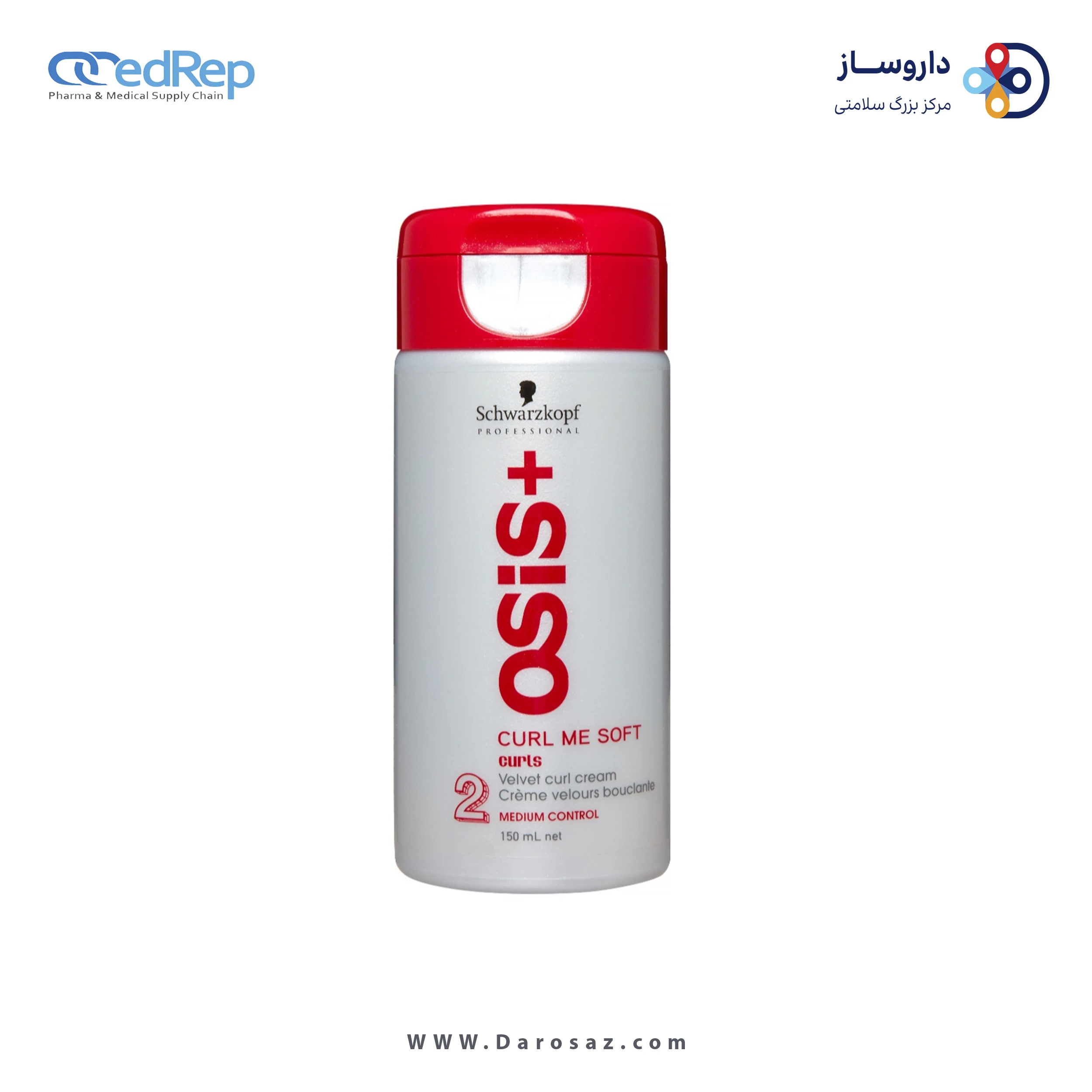 فراورده های حالت دهنده ،نرم کننده وتثبیت کننده آرایش مو (کرمها ، لوسیونها وروغنها) OSIS Curl Me Soft Curls Velvet Curl Cream