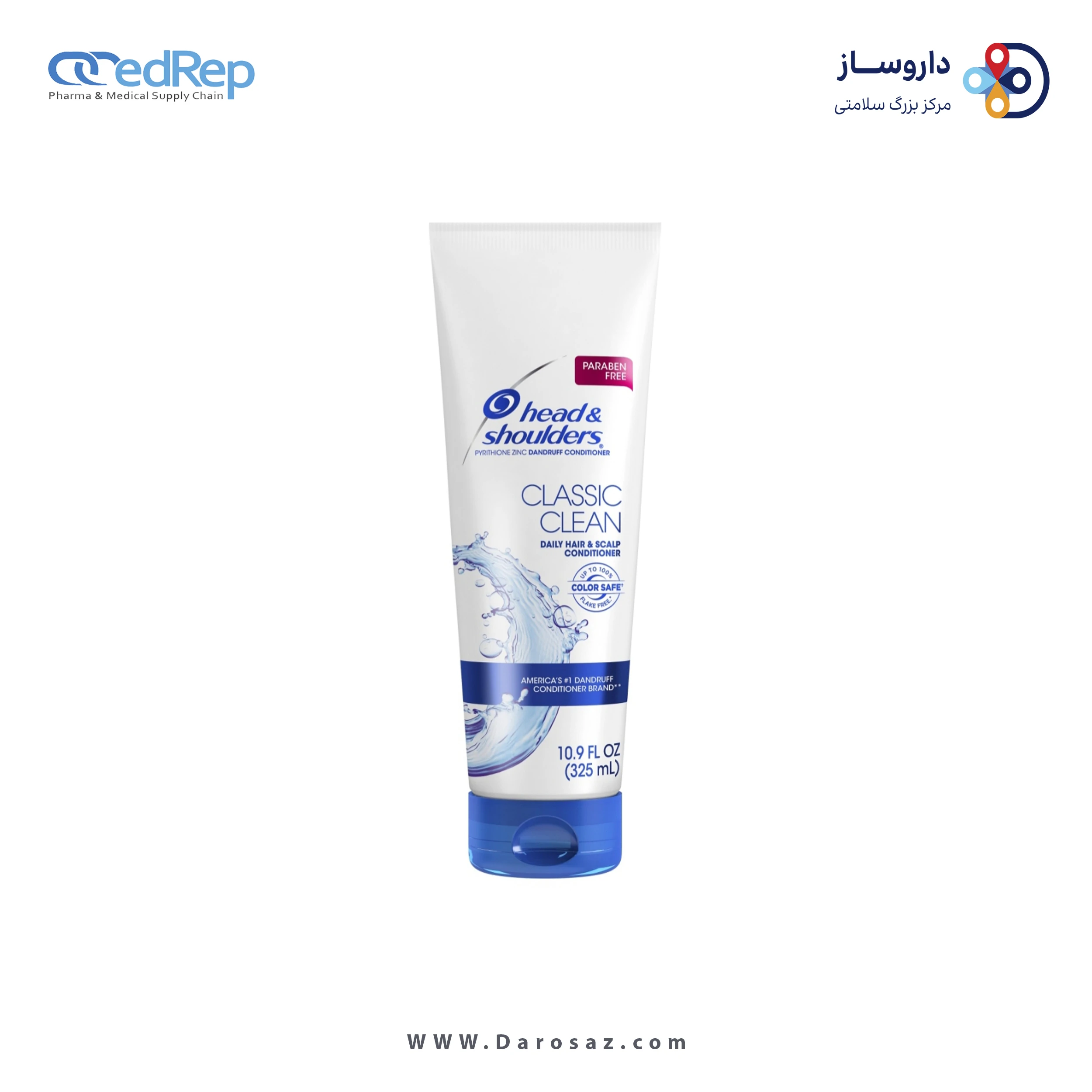فراورده های حالت دهنده ،نرم کننده وتثبیت کننده آرایش مو (کرمها ، لوسیونها وروغنها) HEAD & SHOULDERS Antidandruff Conditioner Classic Clean