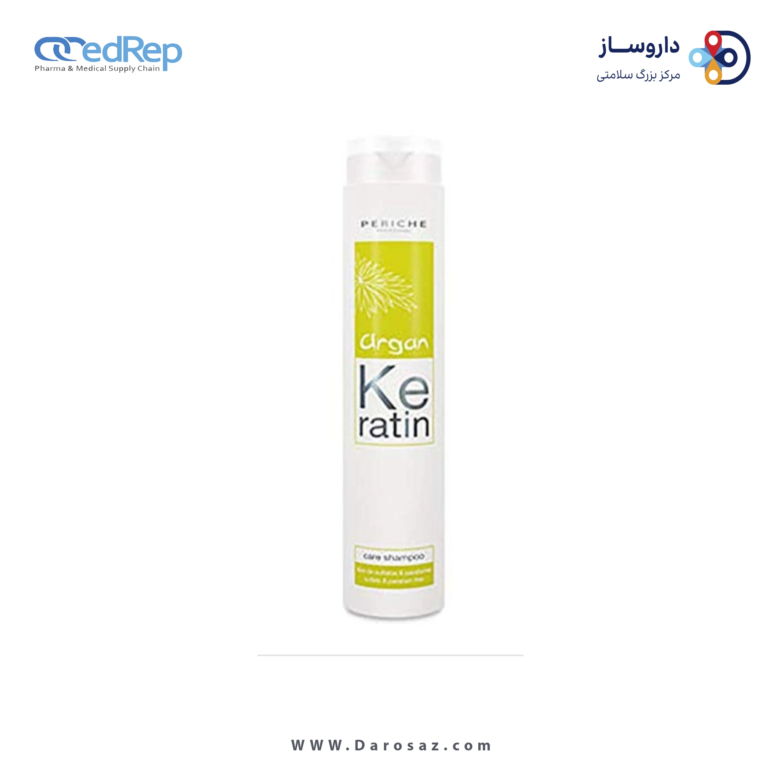 فراورده های حالت دهنده ،نرم کننده وتثبیت کننده آرایش مو (کرمها ، لوسیونها وروغنها) PERICHE ARGAN KERATIN SMOOTH CREAM 250ml