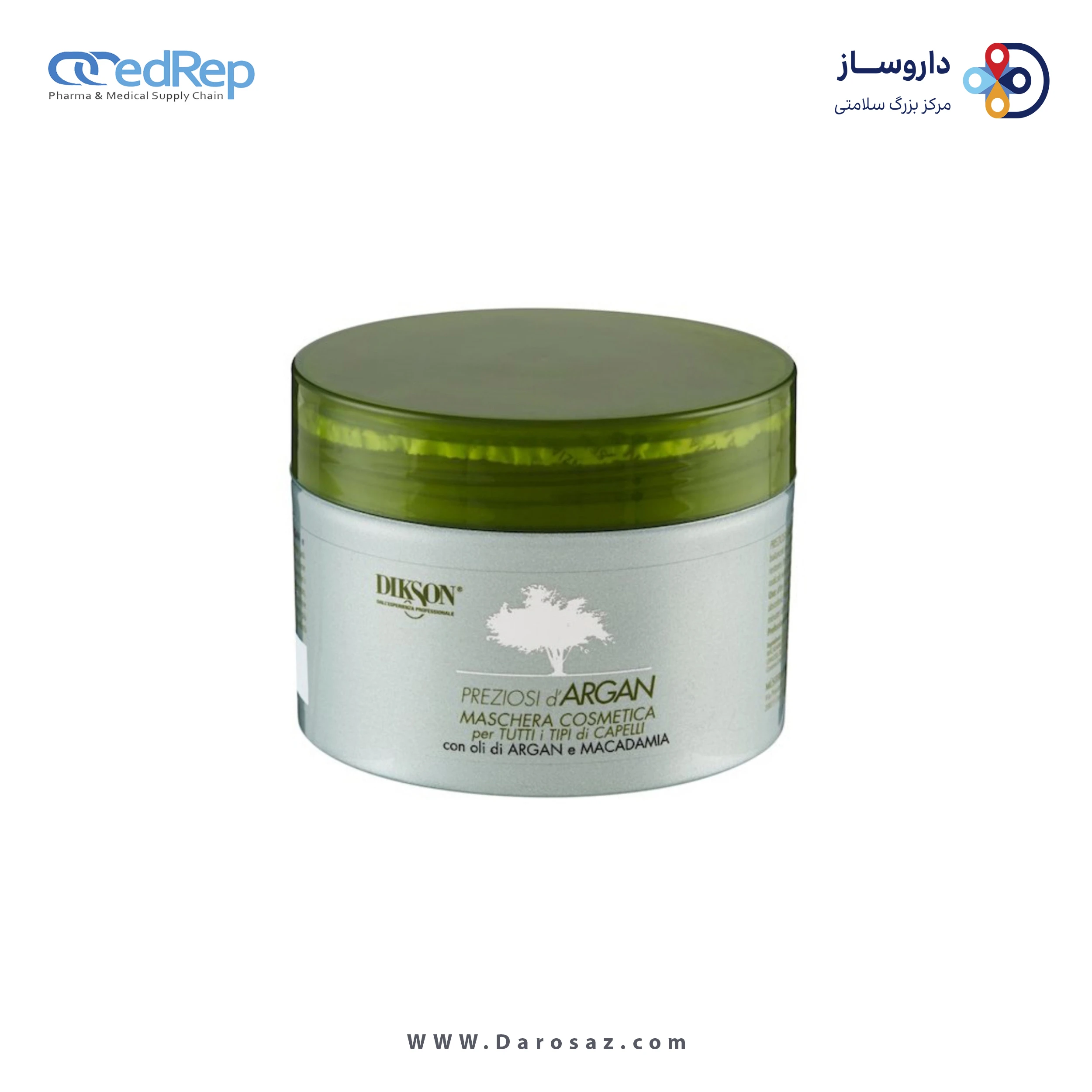 فراورده های حالت دهنده ،نرم کننده وتثبیت کننده آرایش مو (کرمها ، لوسیونها وروغنها) DIKSON PREZIOSI D’ARGAN COSMETIC OIL for hair