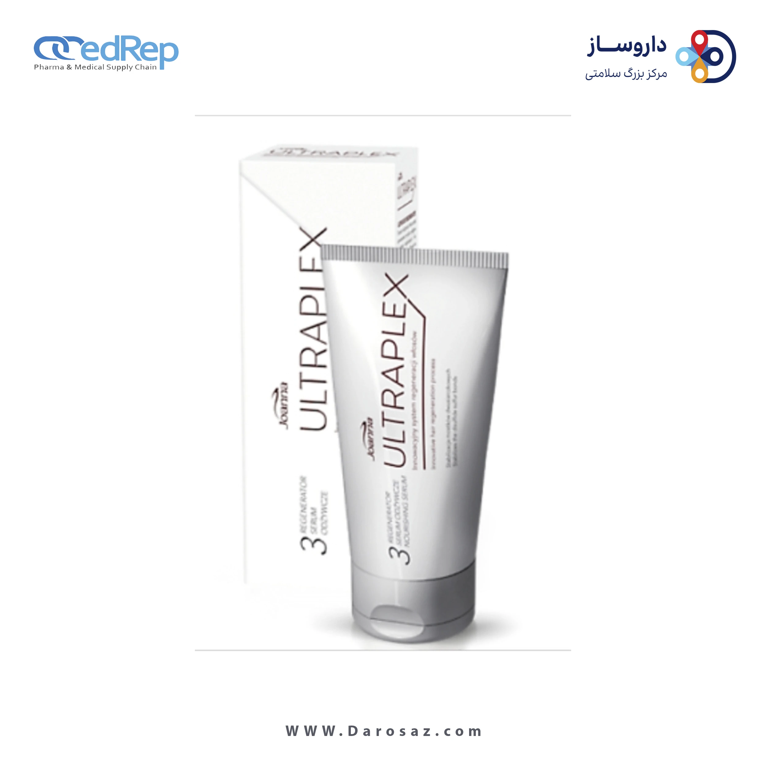 فراورده های حالت دهنده ،نرم کننده وتثبیت کننده آرایش مو (کرمها ، لوسیونها وروغنها) JOANNA ultraplex regenerator nourishing serum no.3