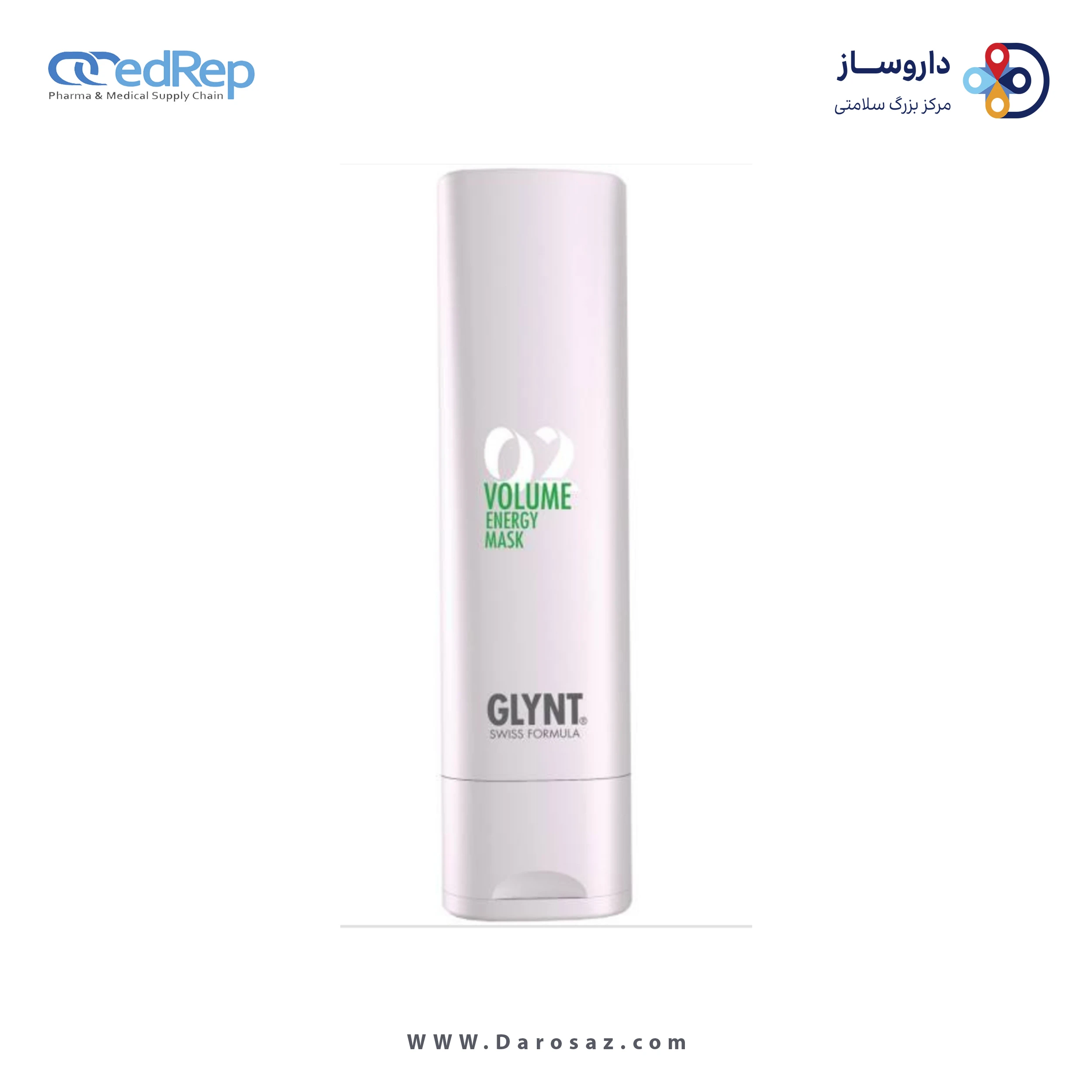 فراورده های حالت دهنده ،نرم کننده وتثبیت کننده آرایش مو (کرمها ، لوسیونها وروغنها) GLYNT Volume energy mask