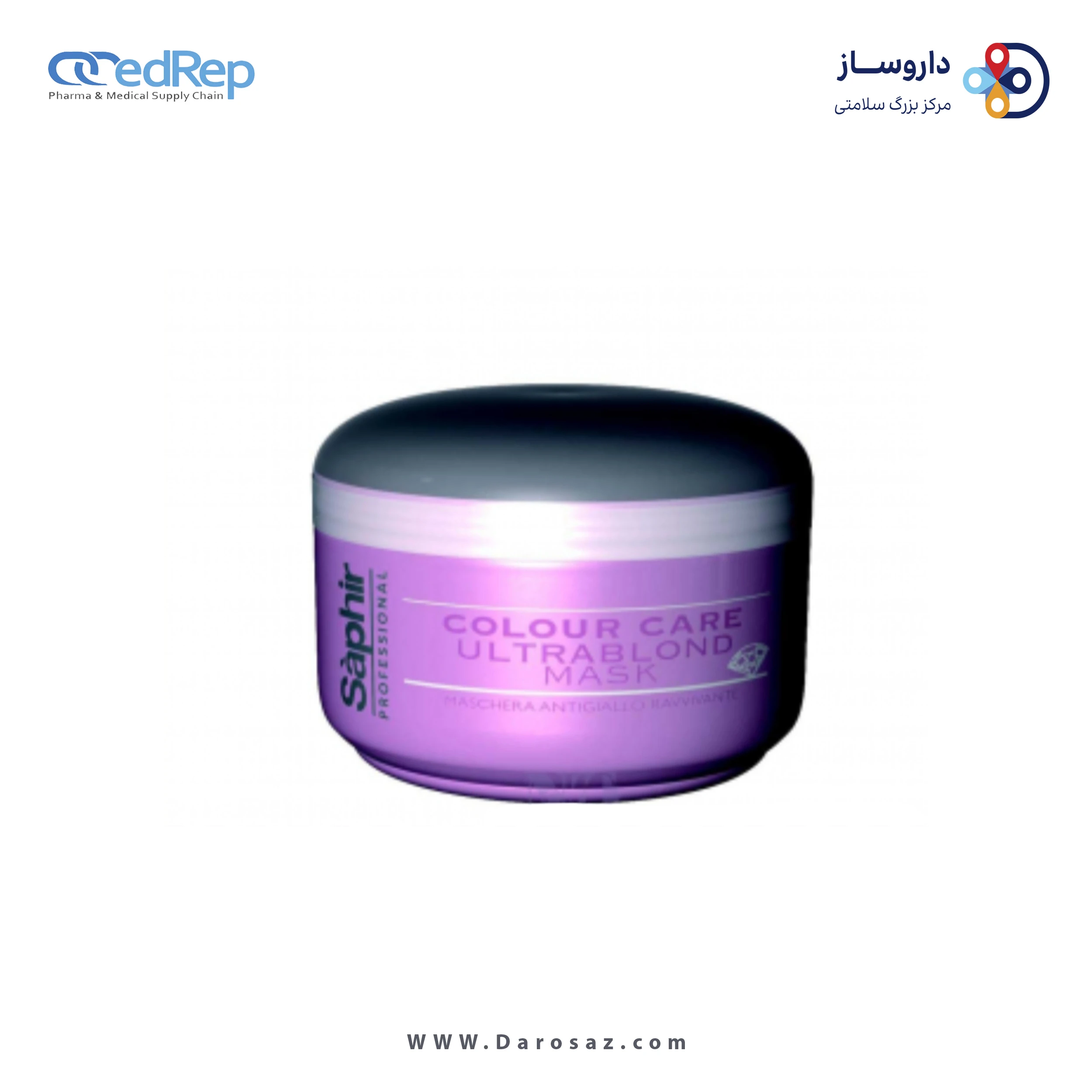 فراورده های حالت دهنده ،نرم کننده وتثبیت کننده آرایش مو (کرمها ، لوسیونها وروغنها) SAPHIR COLOR CARE ULTRABLOND MASK